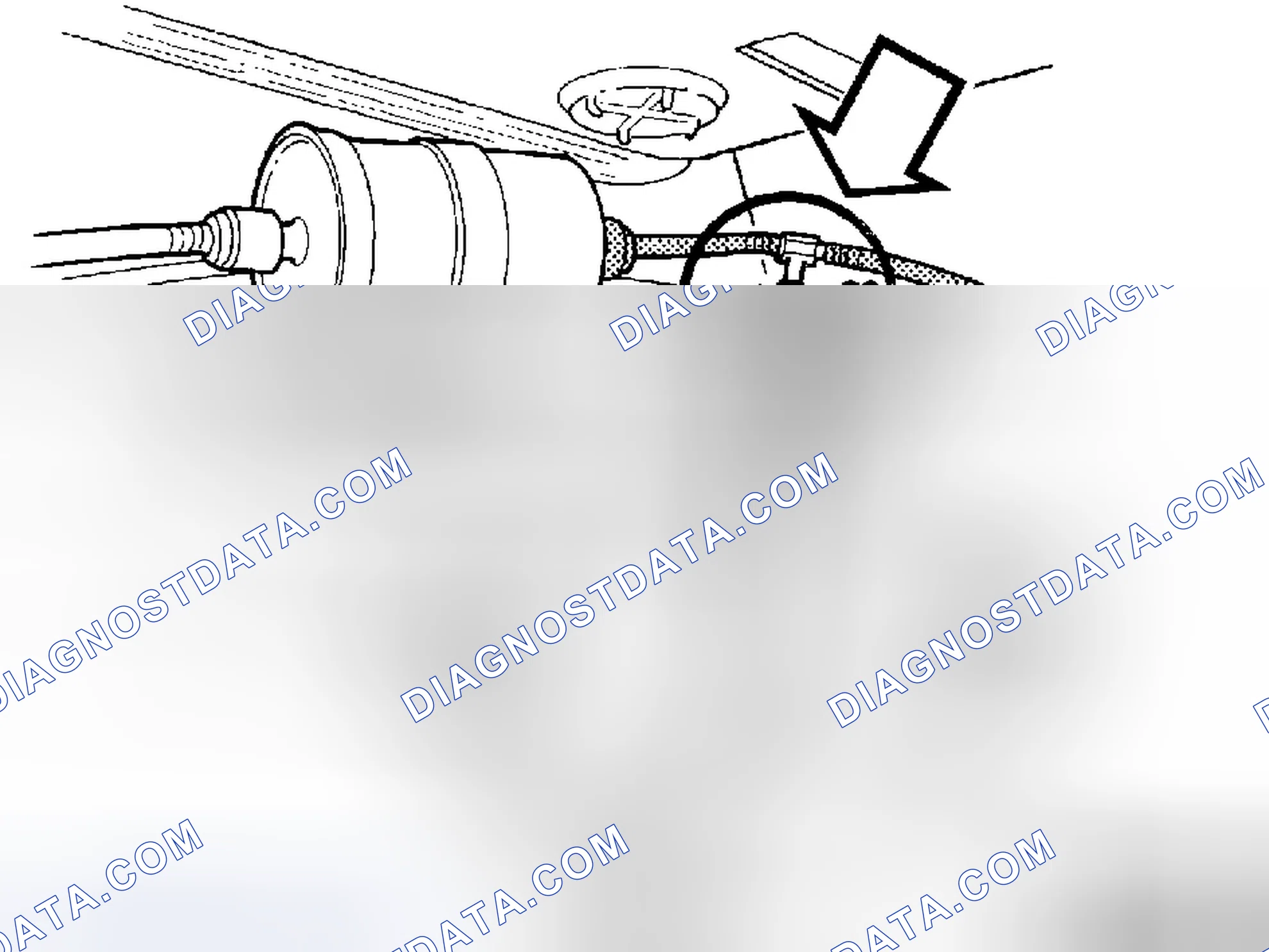 Scheme 103: Draining fuel system