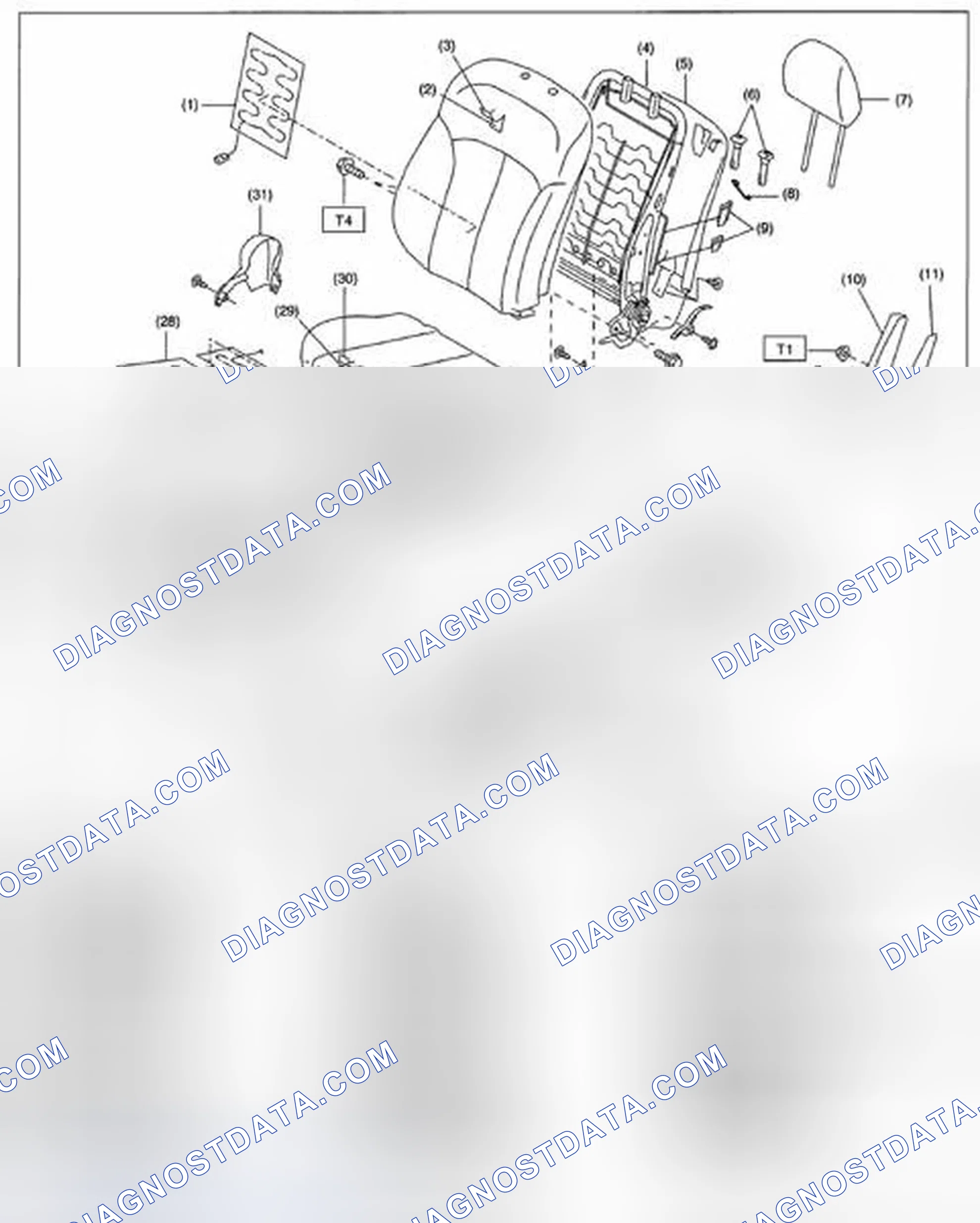 Scheme 1: FRONT SEAT