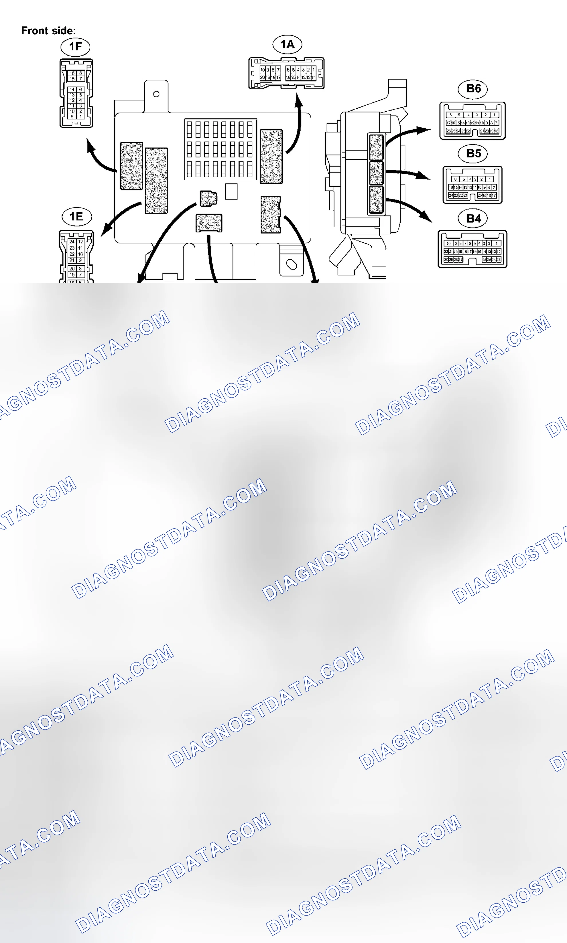 Scheme 11: TERMINALS OF ECU