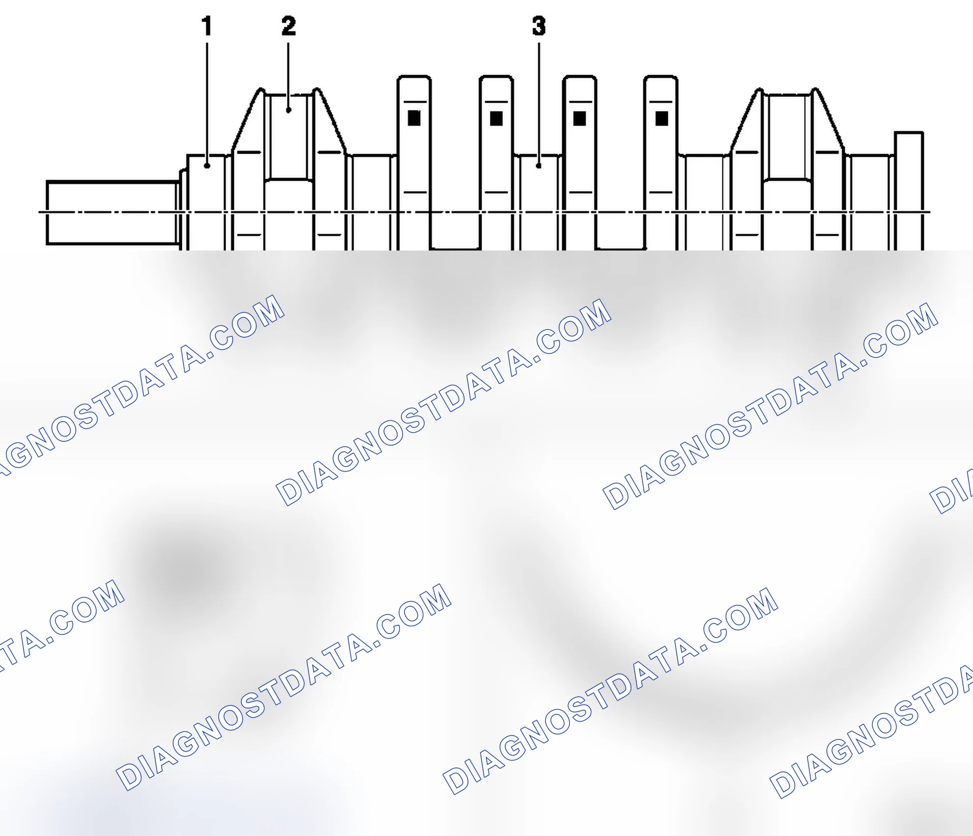 Crank Drive, Cylinder Block