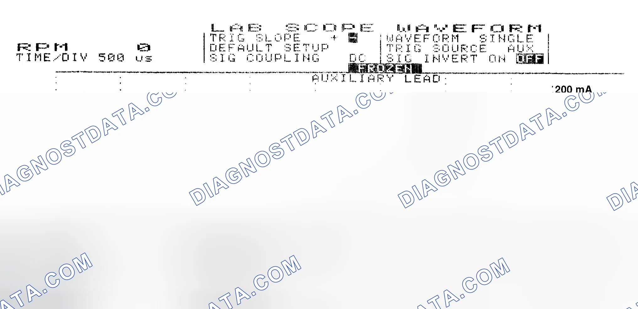 Scheme 17: Single Injector w/Normal Current Flow - Current Pattern