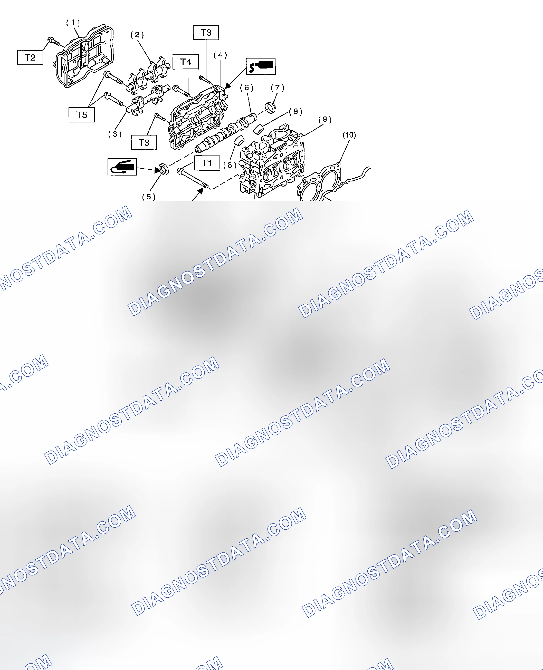 Scheme 17: CYLINDER HEAD AND CAMSHAFT