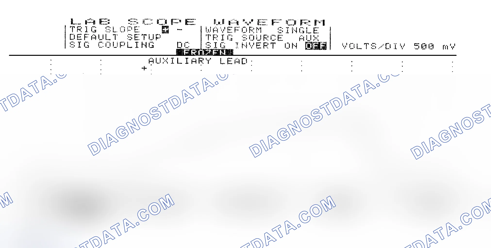 Scheme 14: Single Injector w/Excessive Current Flow - Current Pattern
