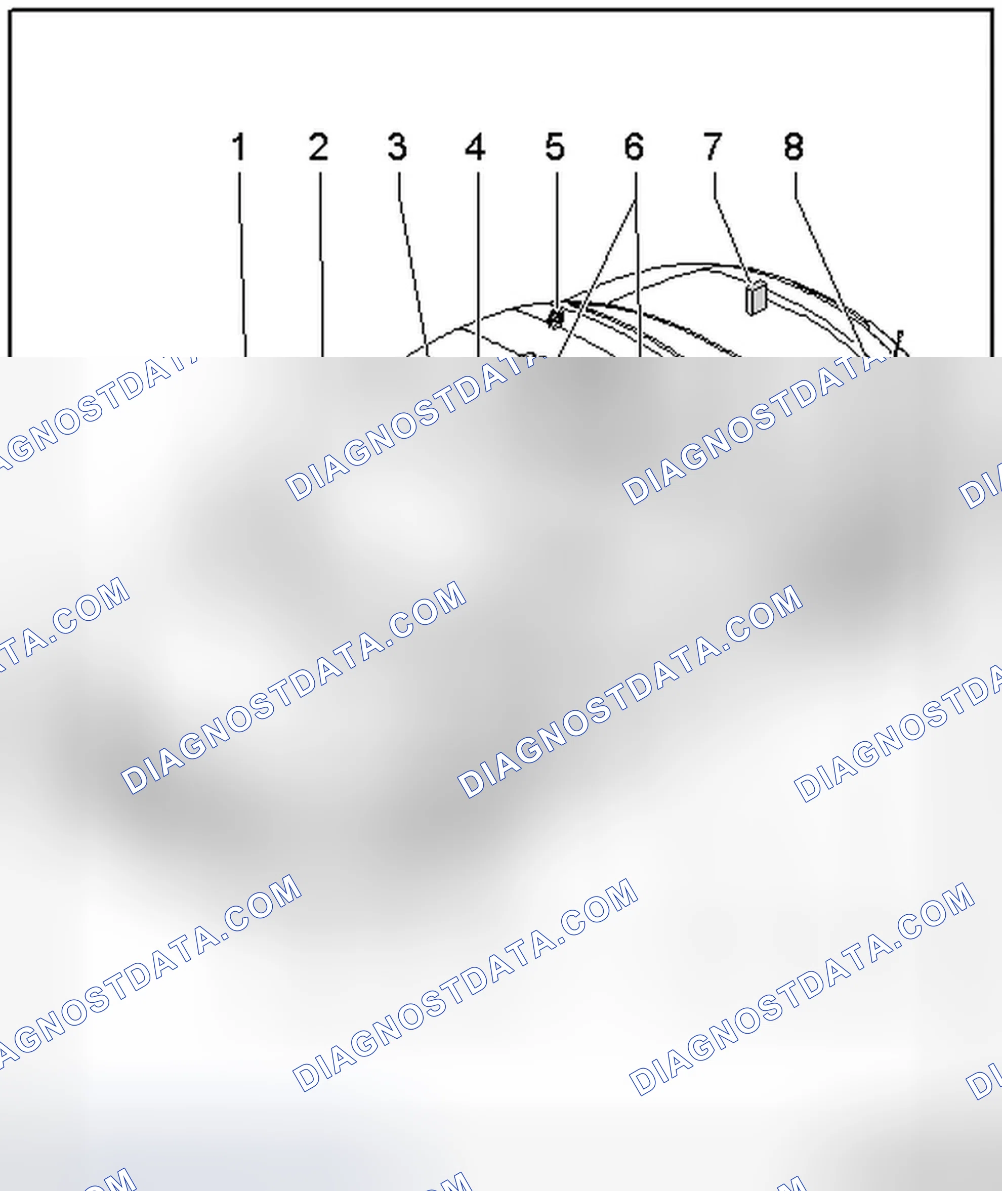 Scheme 7: ROADSTER COMPONENT LOCATIONS, GENERAL OVERVIEW