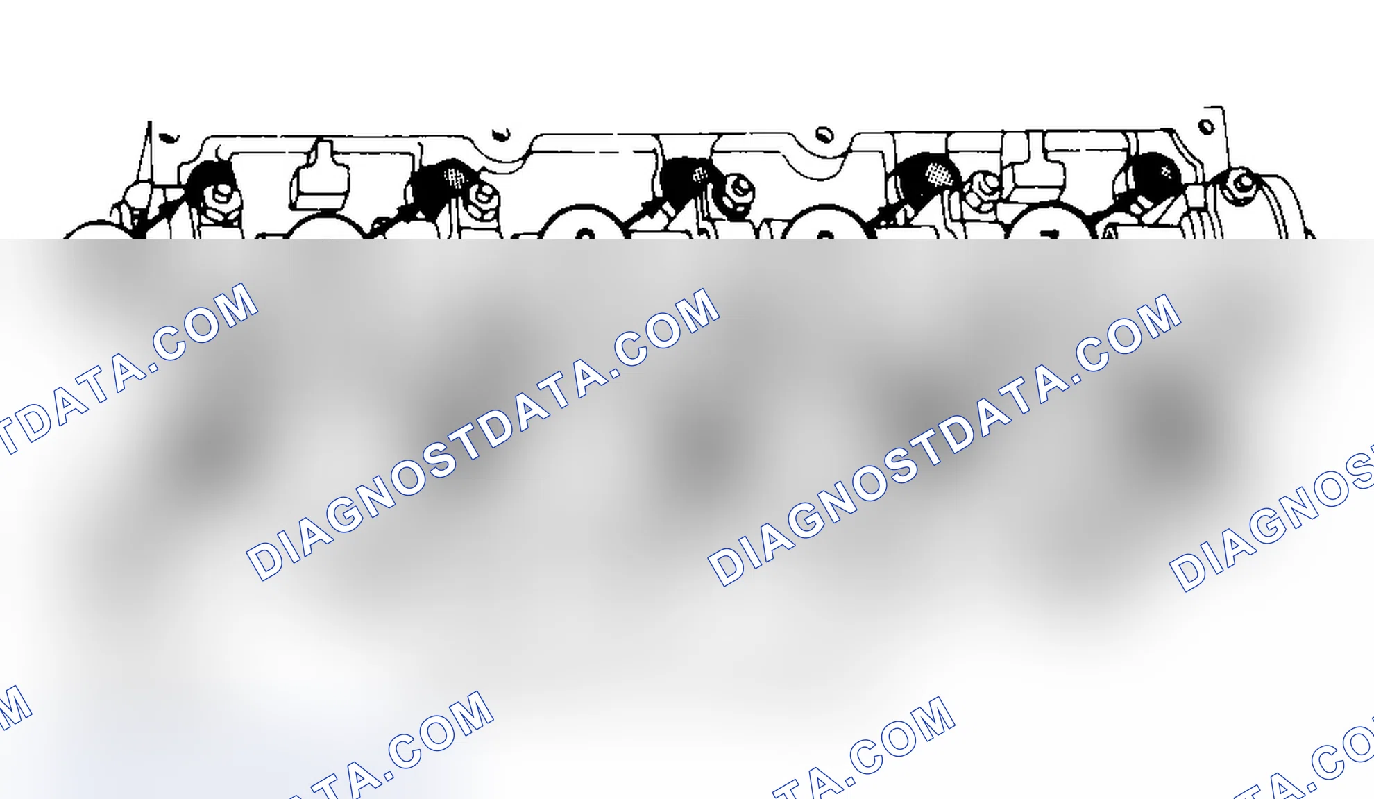 Scheme 3: Typical Cylinder Head Tightening or Loosening Sequence