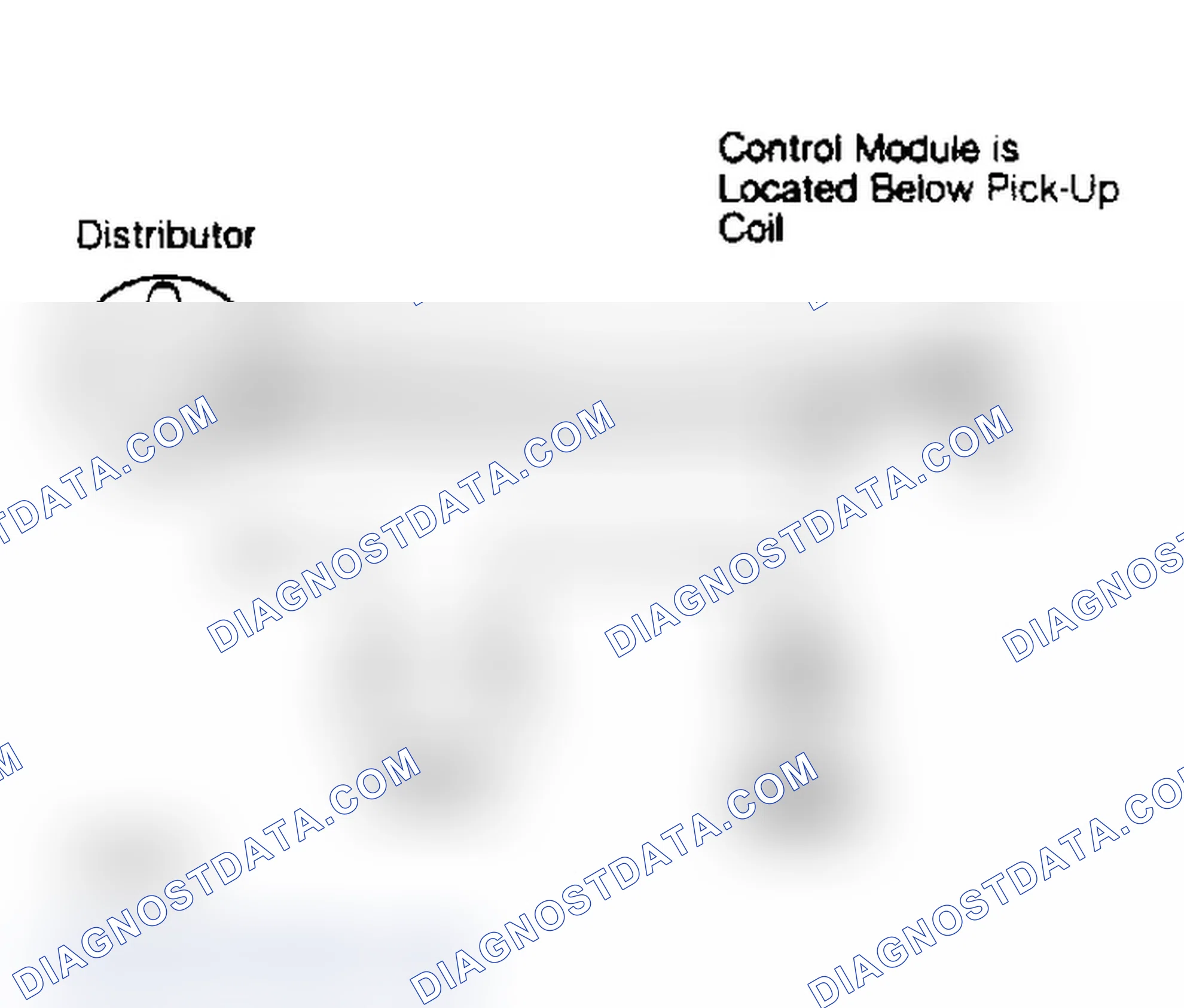 Scheme 1: Wiring Schematic of Electronic Ignition System W/Internal Control Module