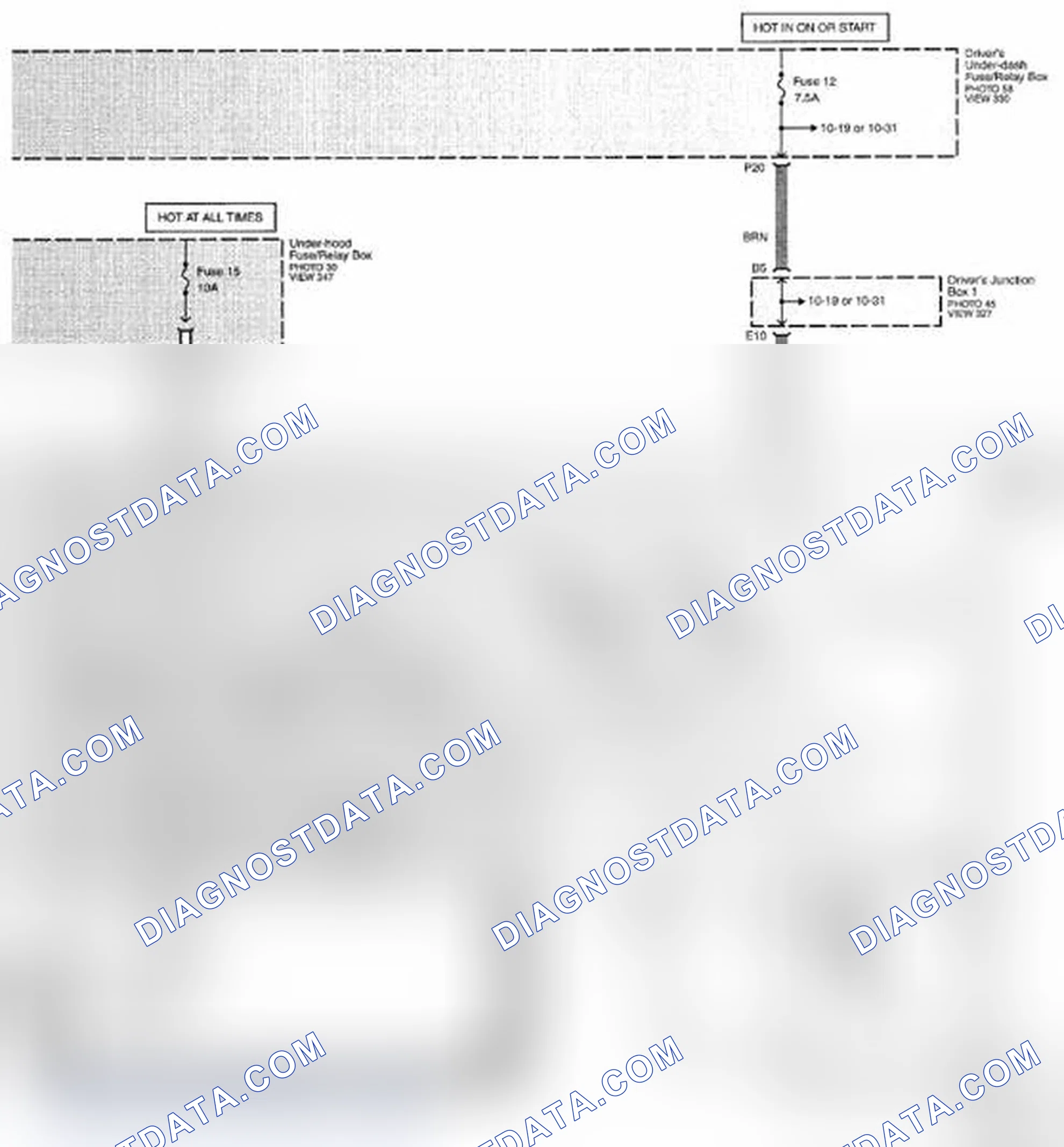 Scheme 256: Cruise Control Circuit Diagram (Page 34-2)