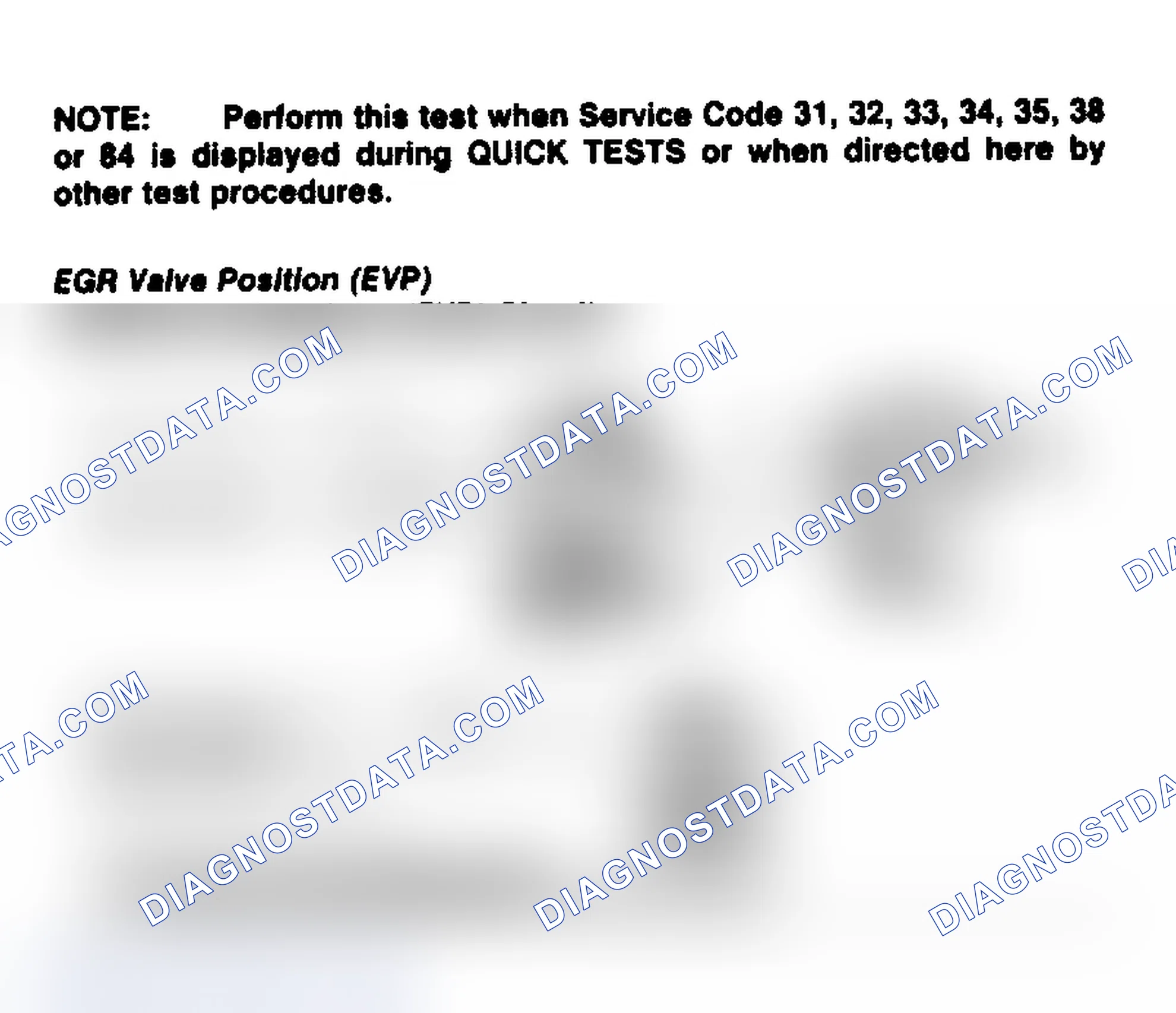 Scheme 57: EGR Valve Position (EVP) & EGR Valve Regulator (EVR) Ckts