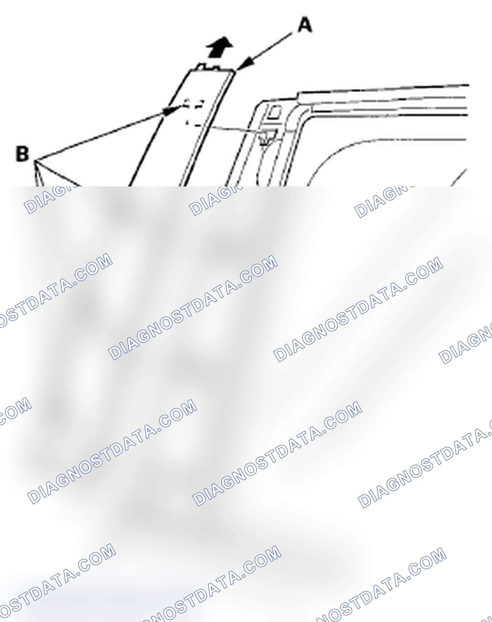 Scheme 119: Rear Door Sash Outer Trim Replacement