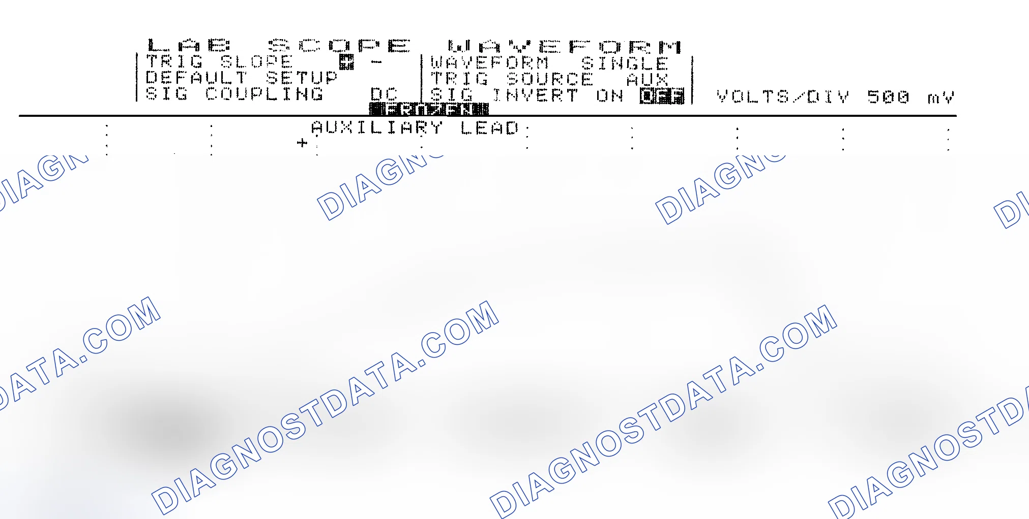 Scheme 14: Single Injector w/Excessive Current Flow - Current Pattern