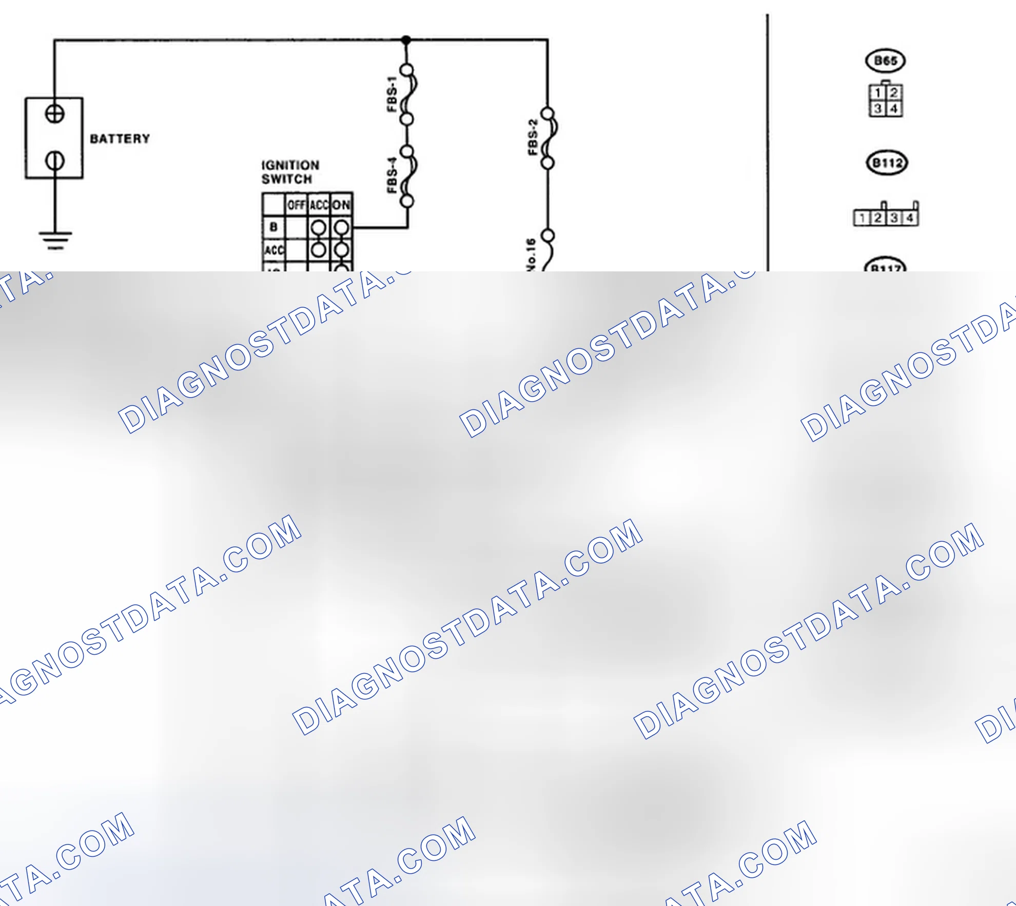 Scheme 56: Shift Lock Of Select Lever Cannot Be Released - Wiring Diagram