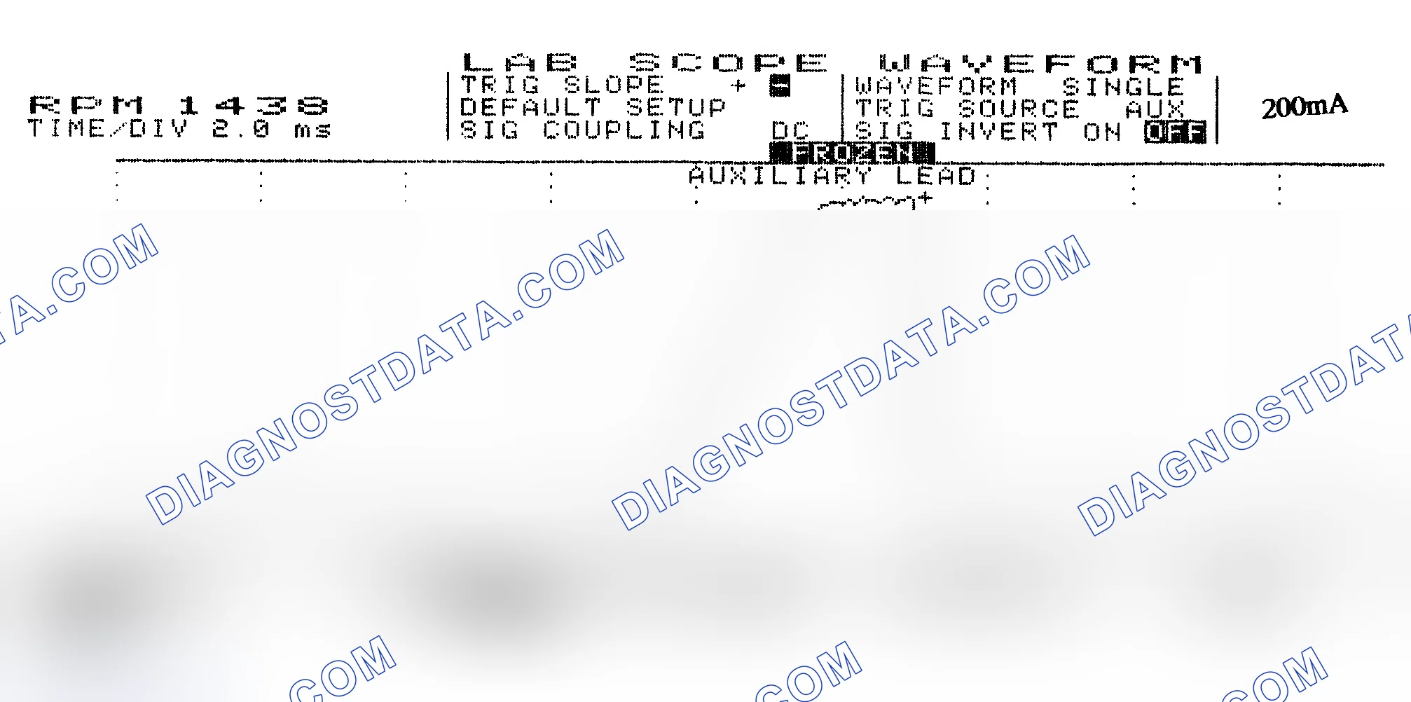 Scheme 15: Single Injector w/Normal Current Flow - Current Pattern