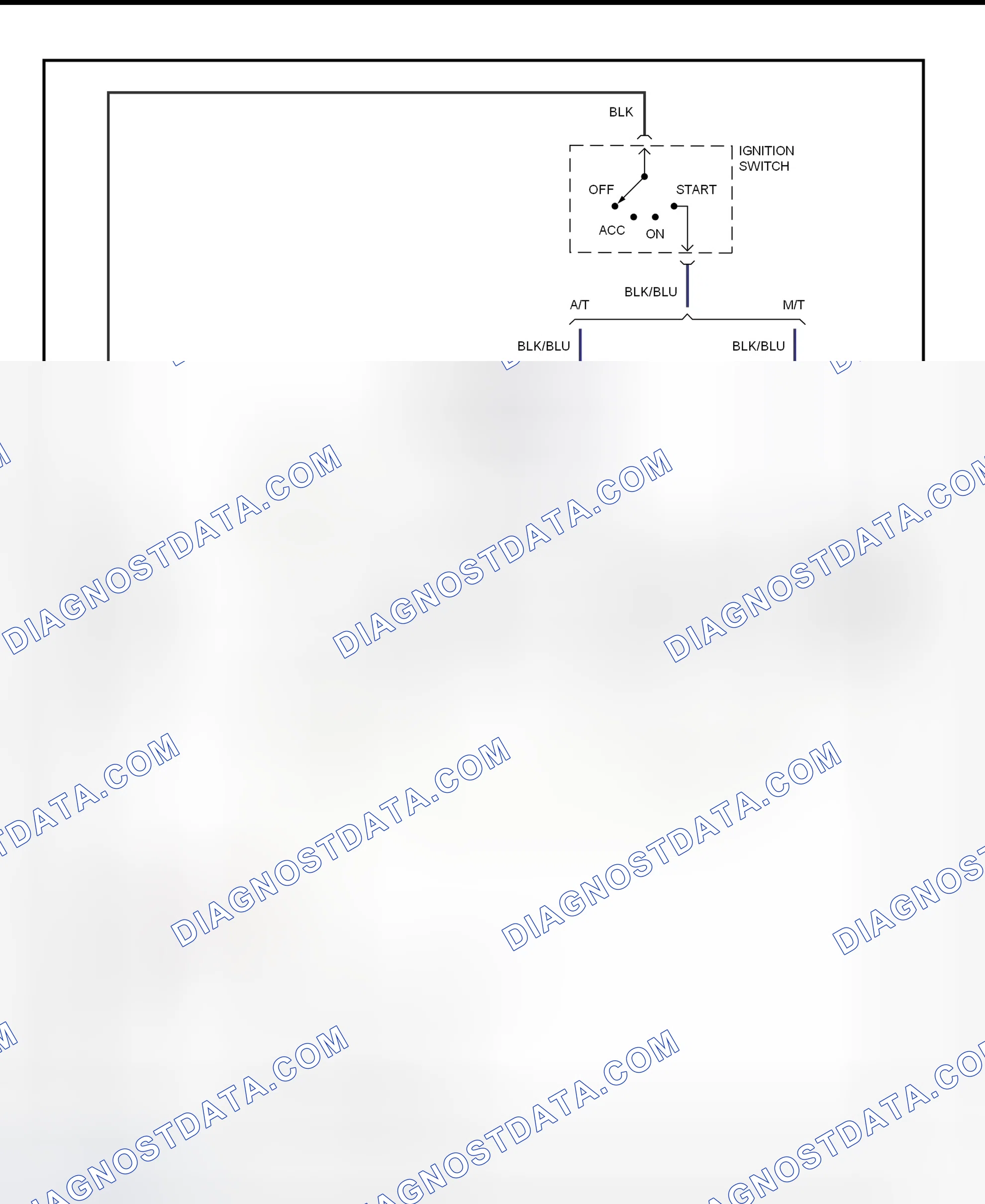 Scheme 3: Starting System Wiring Diagram (Protege)