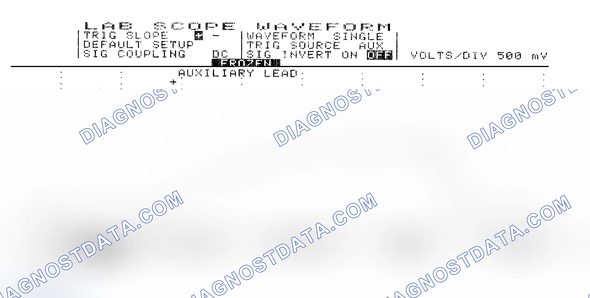 Scheme 14: Single Injector w/Excessive Current Flow - Current Pattern