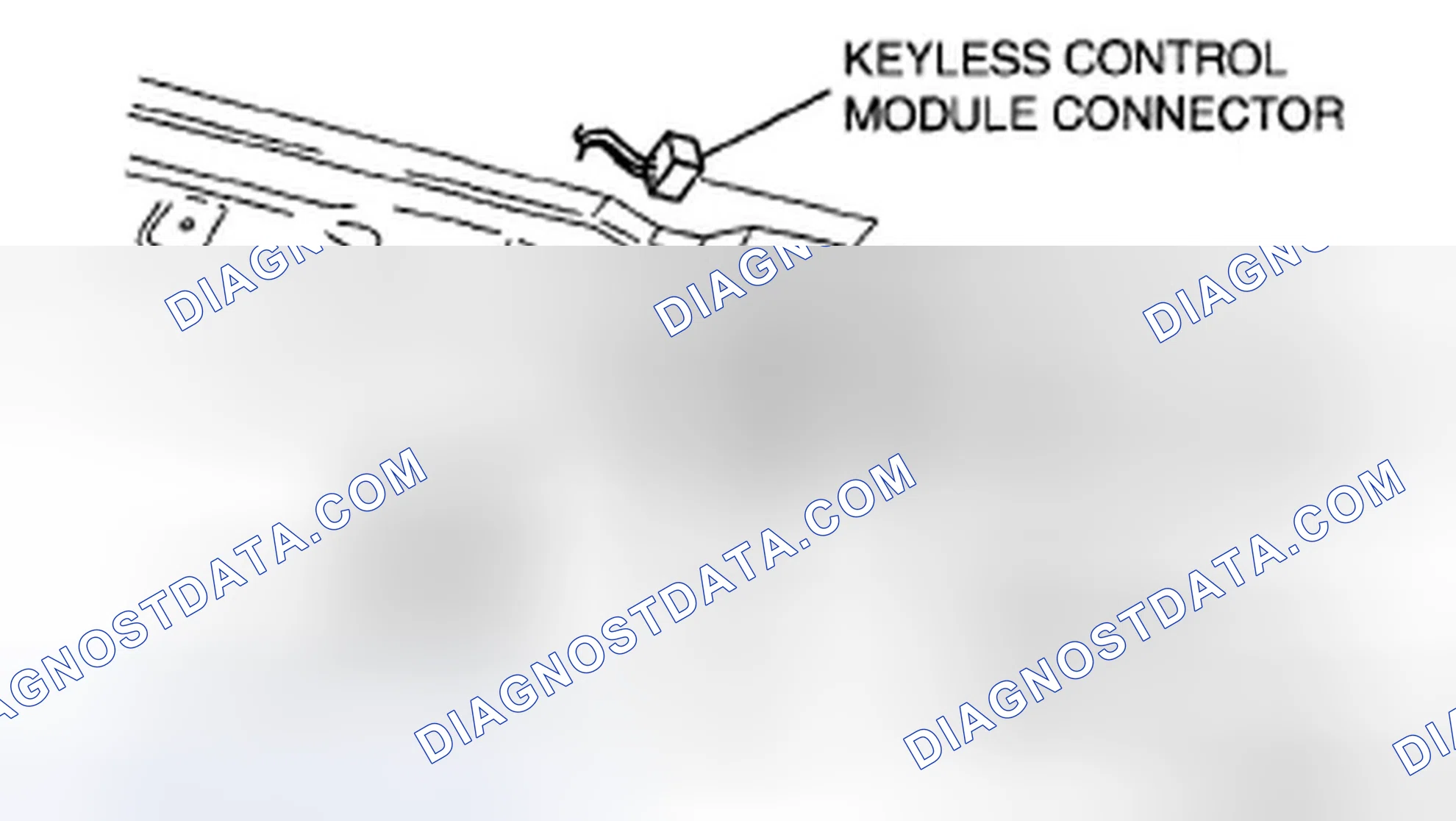Scheme 64: KEYLESS CONTROL MODULE REMOVAL/INSTALLATION
