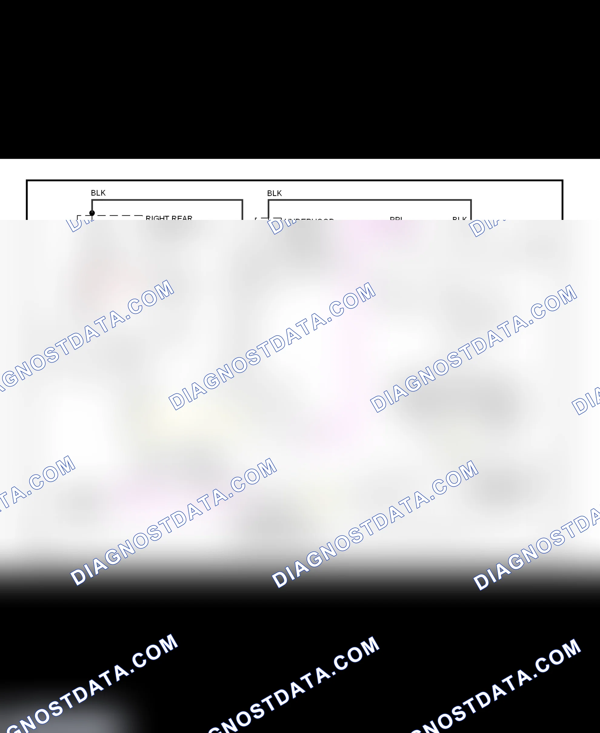 Fig. 17: Starting System Wiring Diagram (Aurora & Riviera)