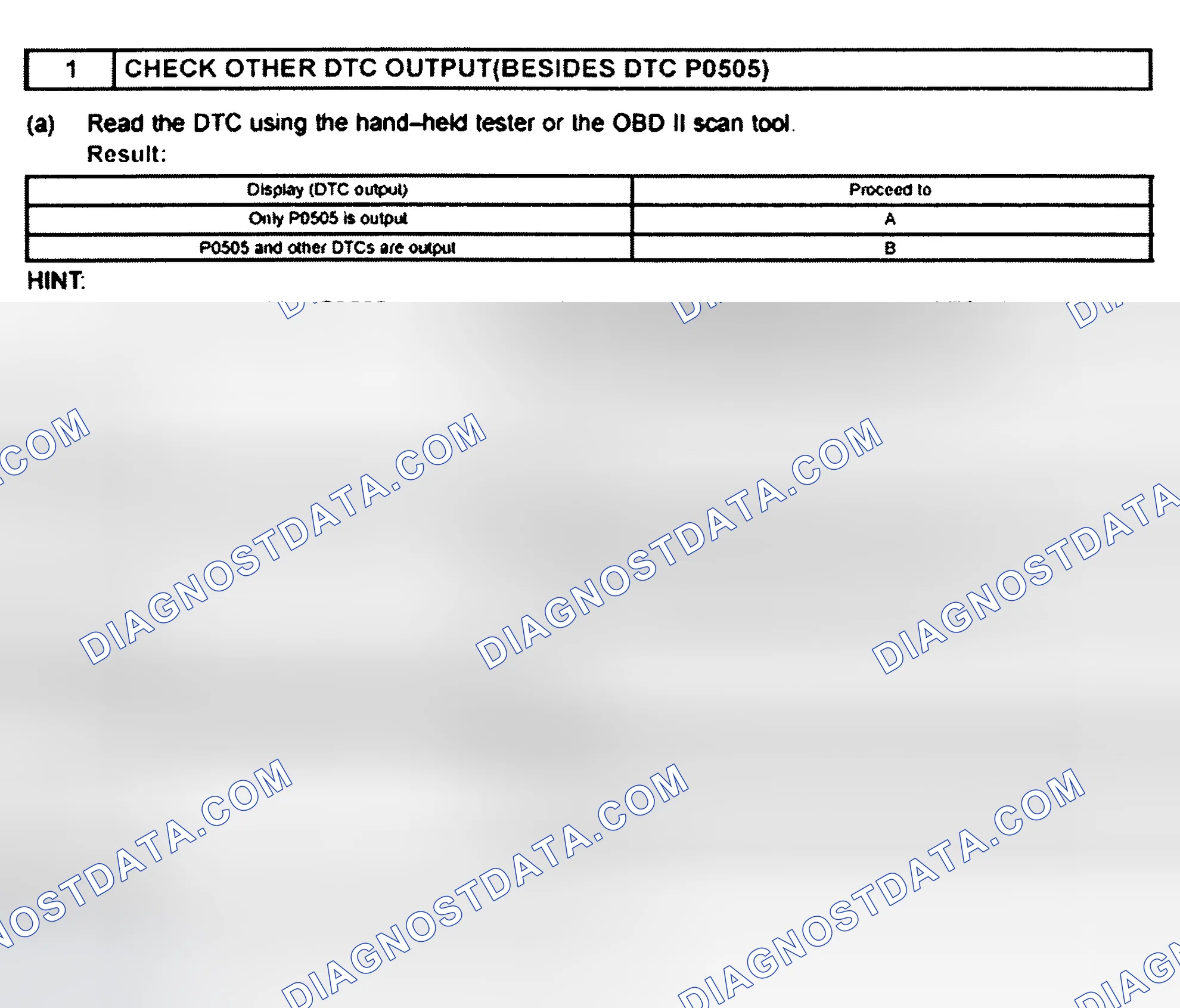 Scheme 790: Diagnosis & Repair