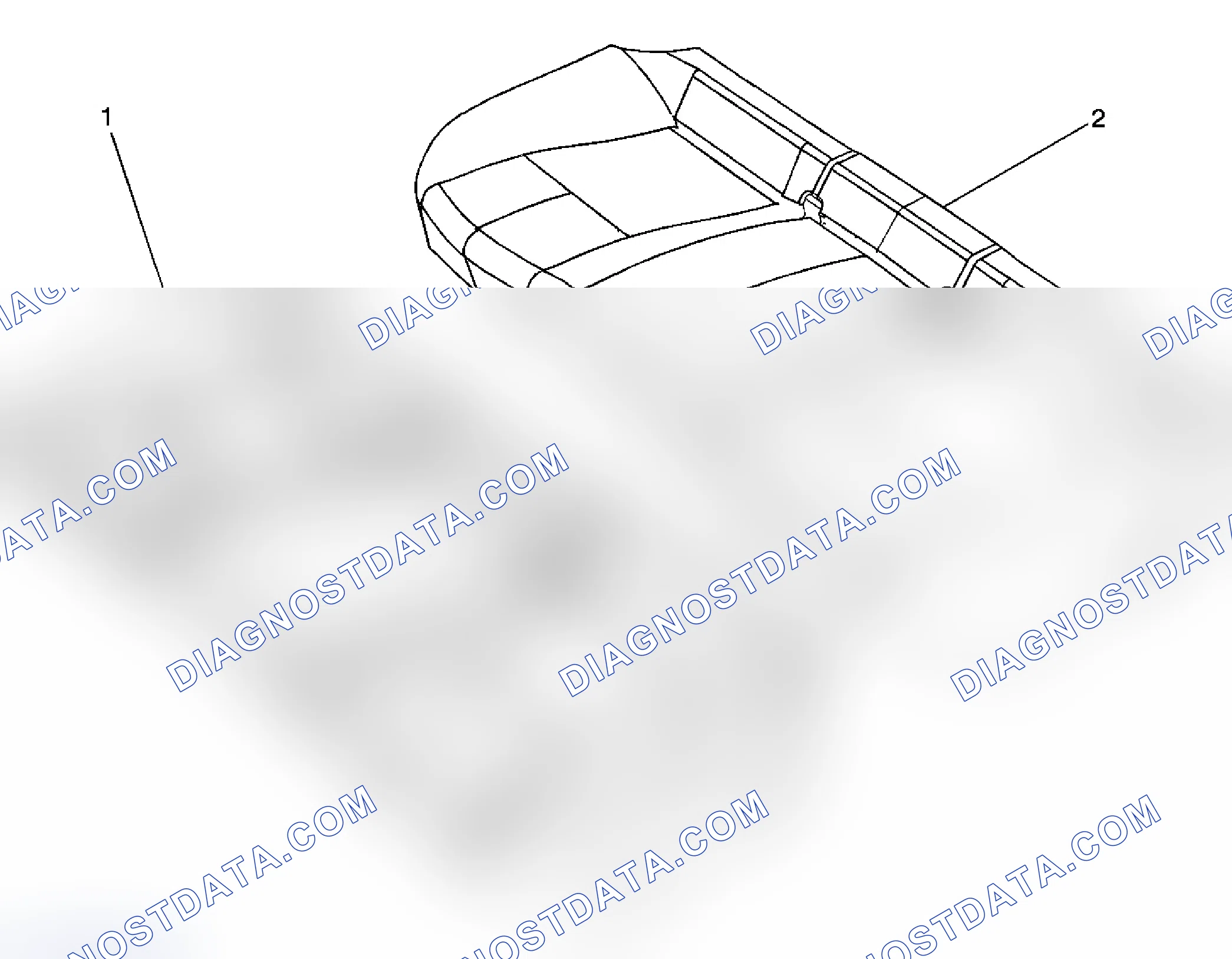 Scheme 24: Seat Cushion Cover and Pad Replacement - Rear