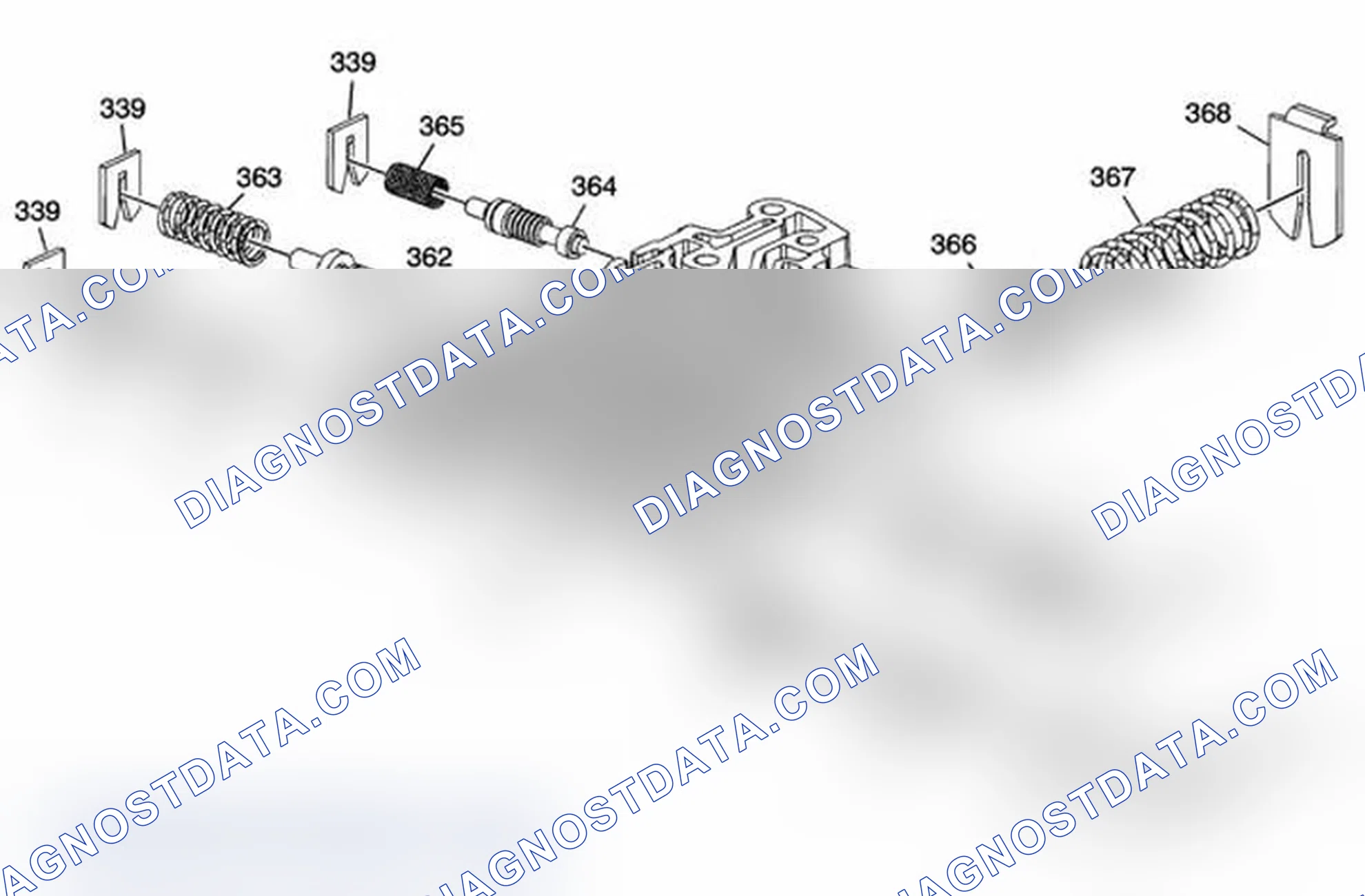 Scheme 279: Lower Valve Body Assembly