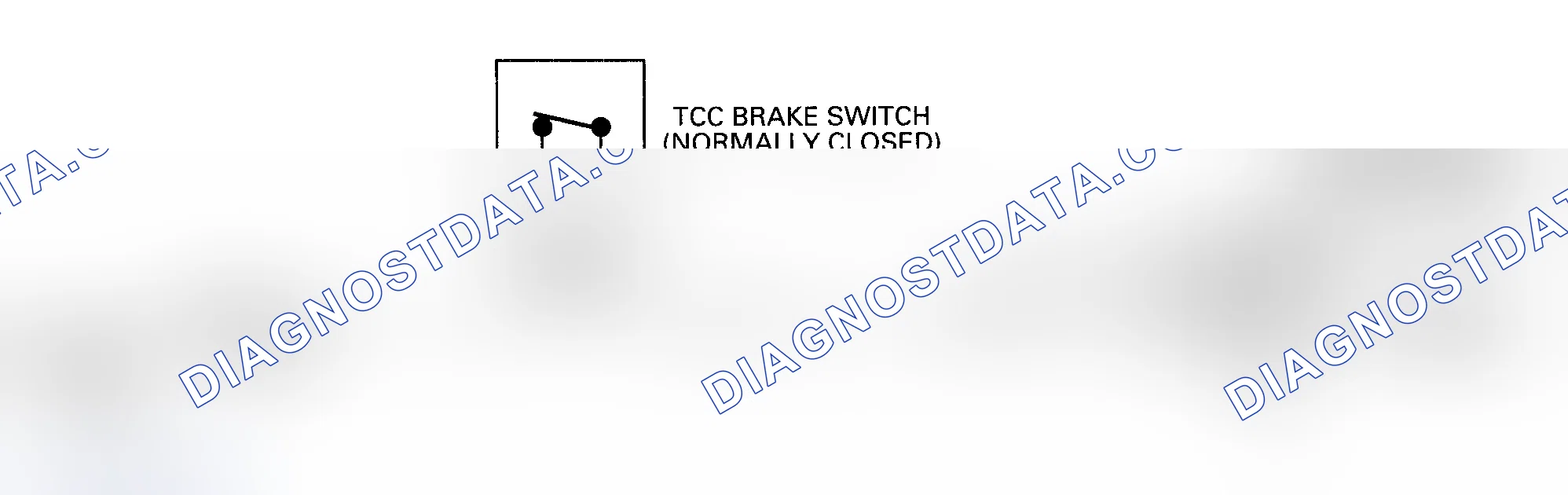 Scheme 150: DTCS 37/38 Schematic (6.5L Diesel) TCC Brake Switch Stuck On/Off