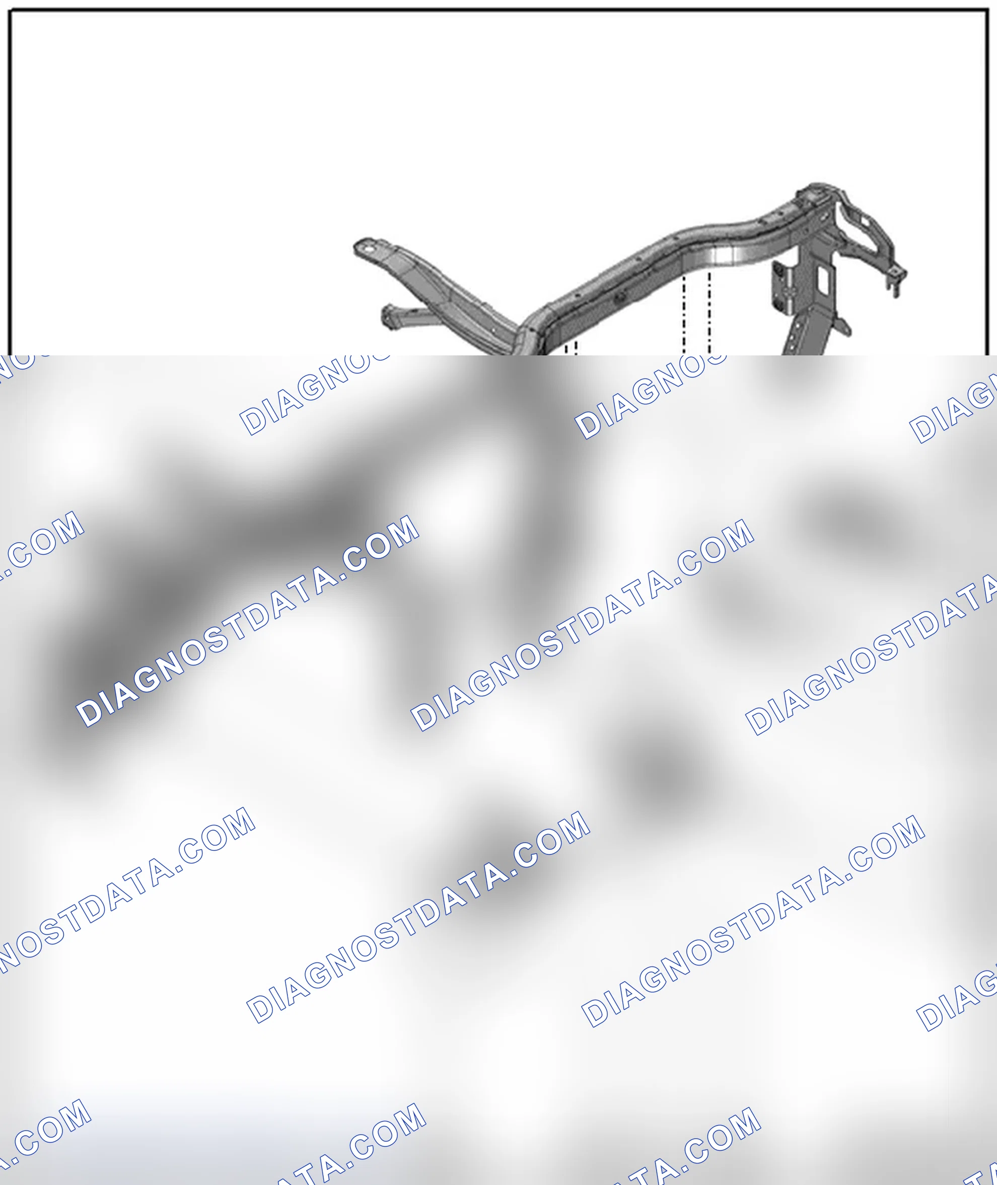 Scheme 6: IMPACT ABSORBER AND GLOVE COMPARTMENT BRACKET OVERVIEW