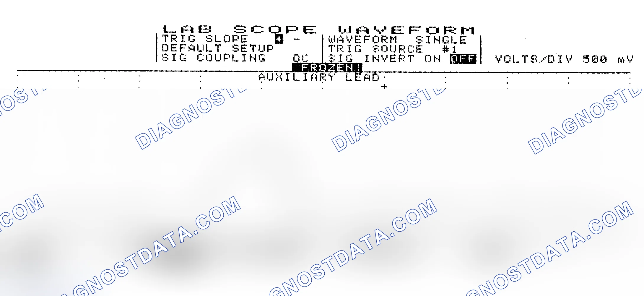 Scheme 10: Single Injector w/Excessive Current Flow - Current Pattern