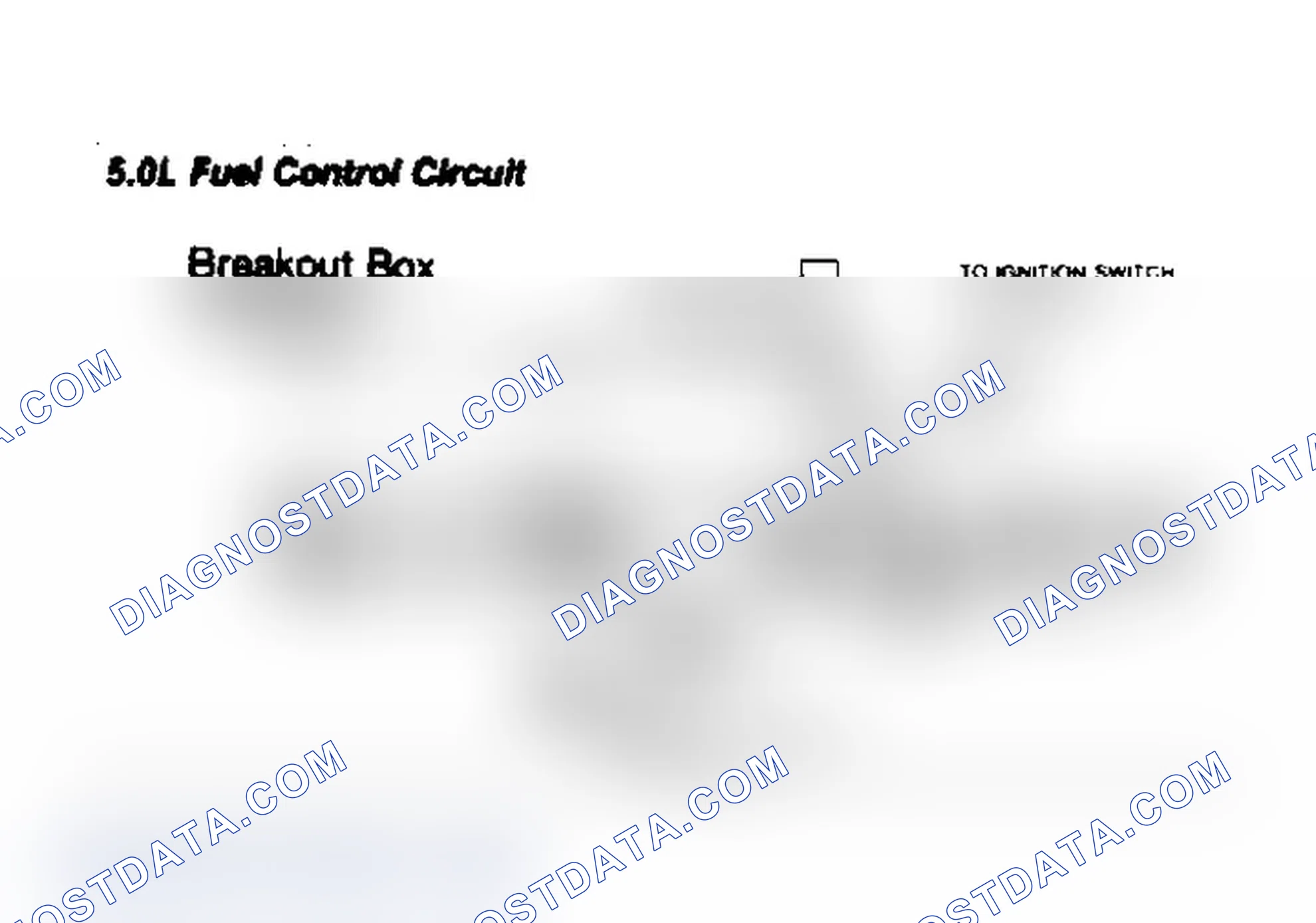 Scheme 60: 5.0L Fuel Control Circuit