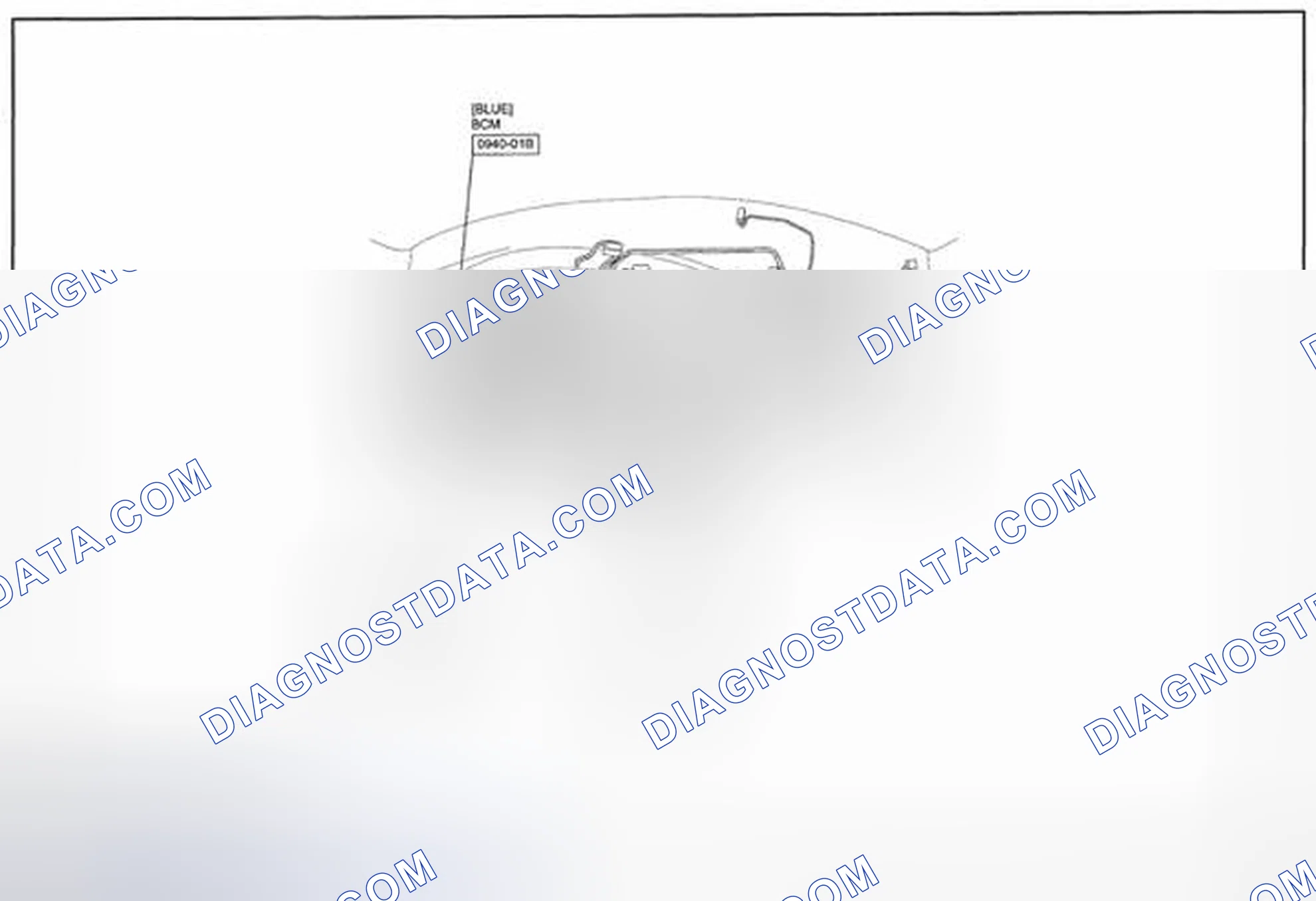 Scheme 331: Steering Angle Sensor Wiring Diagram - 0918-13 (2 Of 2)