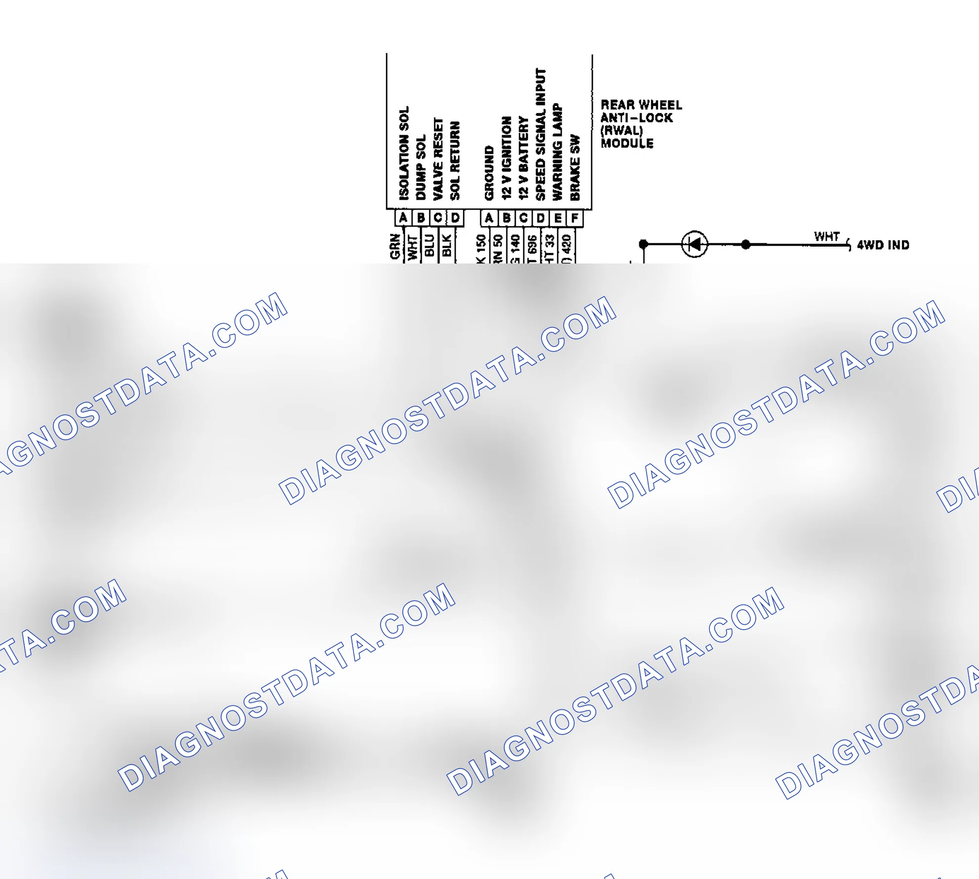 Scheme 32: RWAL Wiring Diagram (R & V Series)