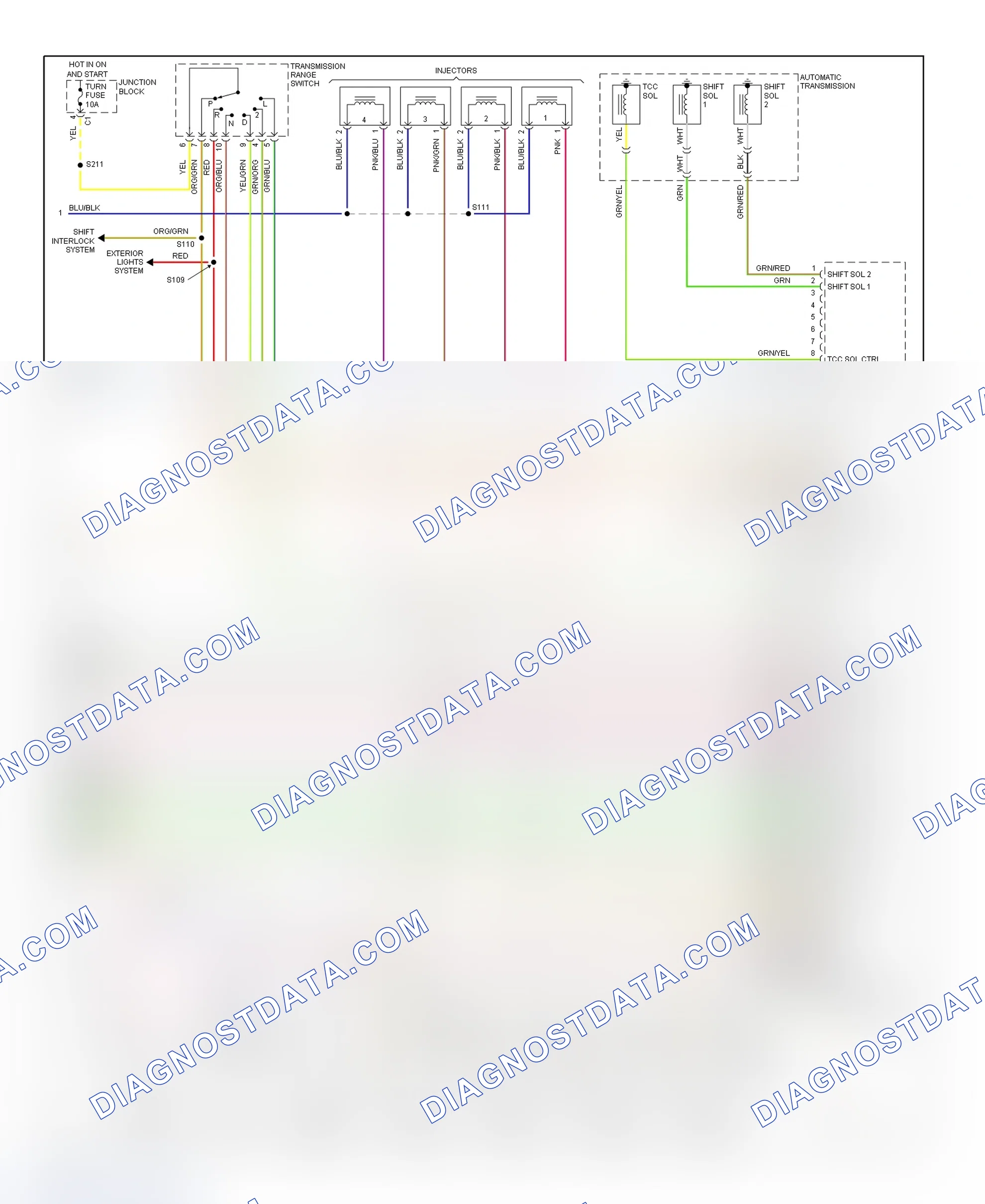Scheme 184: PCM Wiring Diagram (Tracker - 2.0L - 3 Of 3)