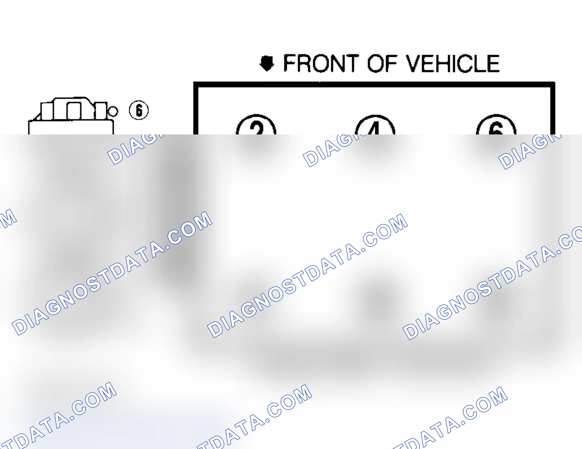 Scheme 6: Firing Order (3.8L - Except "F" Body)