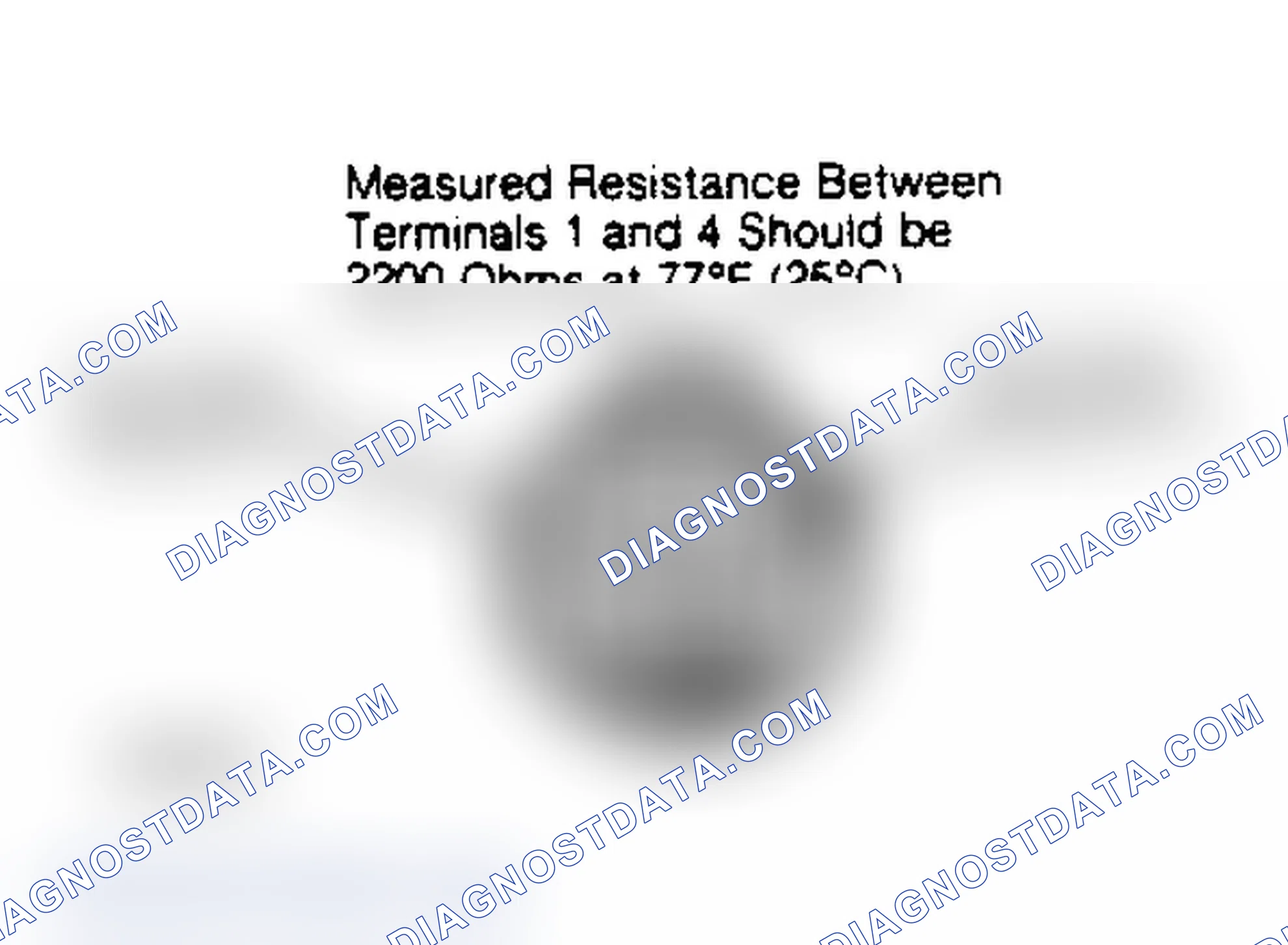Scheme 22: Measuring Air Temperature Sensor Resistance Make sure leads are properly connected.