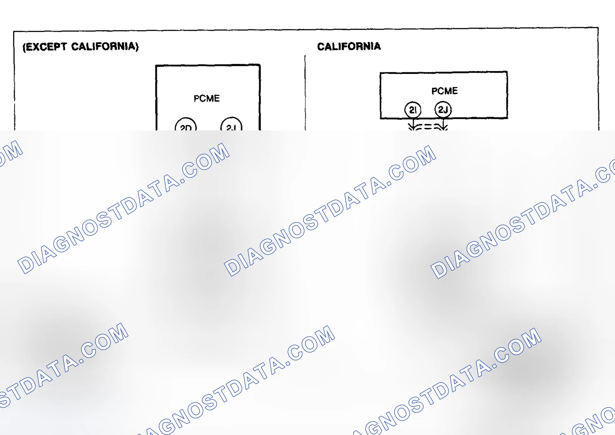 Scheme 115: Trouble Code No. 16 Schematic (EGR Function Sensor)