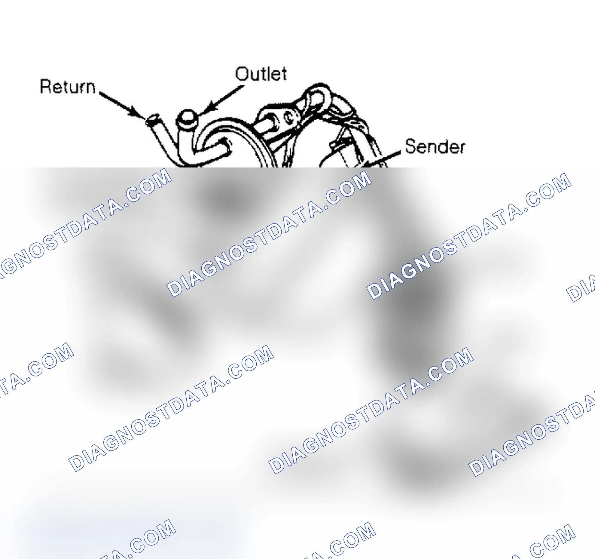 Fig. 2: Typical Electric Fuel Pump Installation In Fuel Tank (All But Aries and Reliant