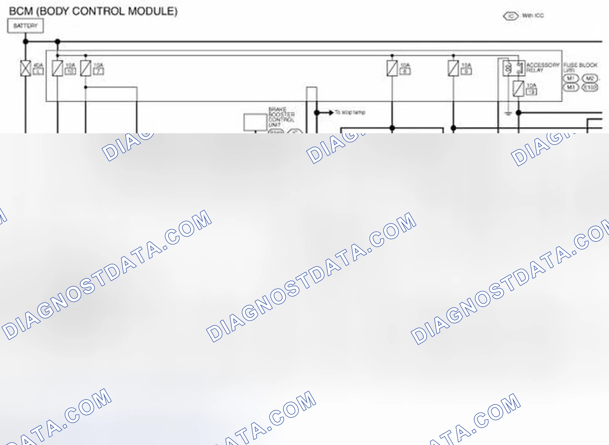 Scheme 104: Wiring Diagram - BCM