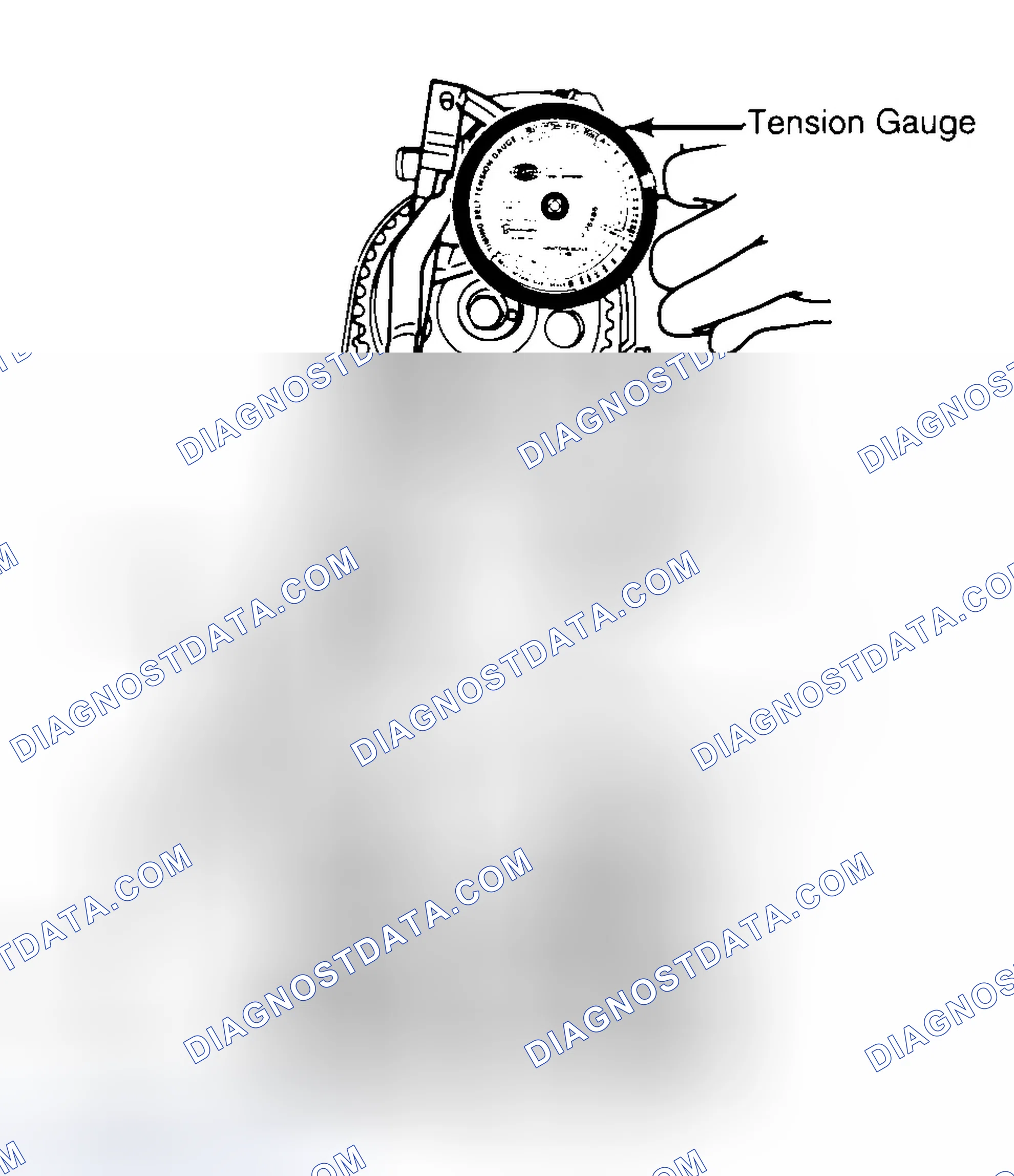 Scheme 3: Adjusting Typical Timing Belt Tension