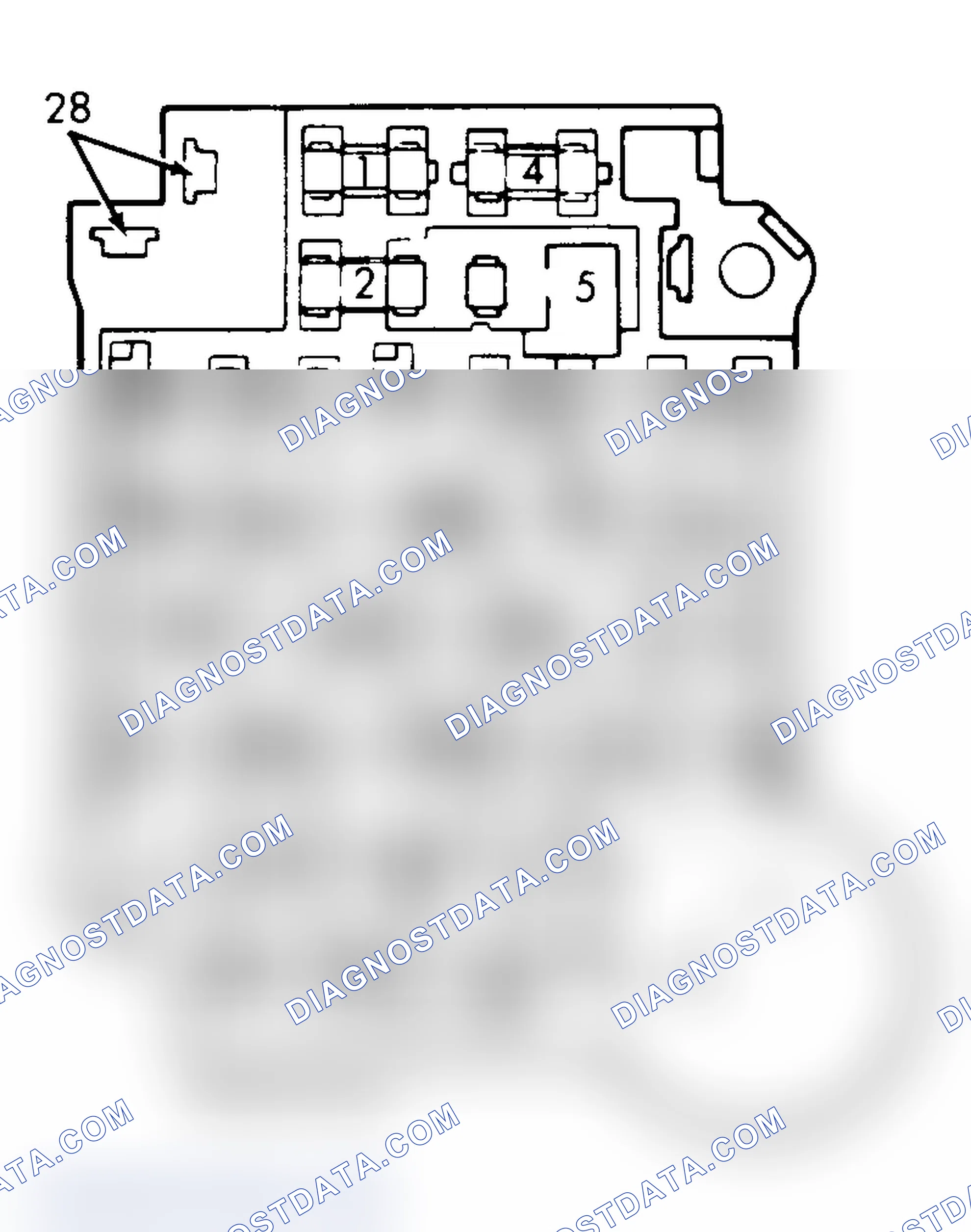 Scheme 1: FUSE PANEL ID (1983-85 LESABRE & 1983-90 ESTATE WAGONS)