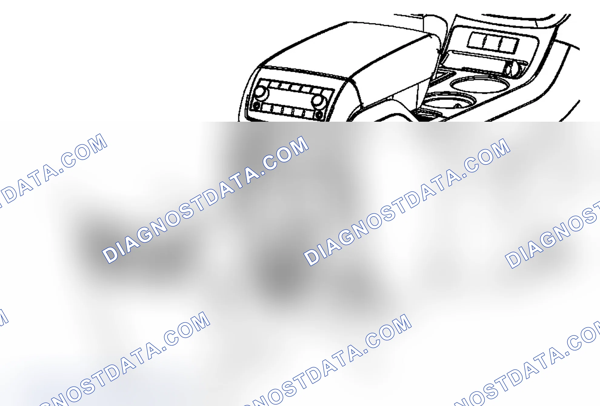 Scheme 161: Front Floor Console Rear Trim Panel Replacement