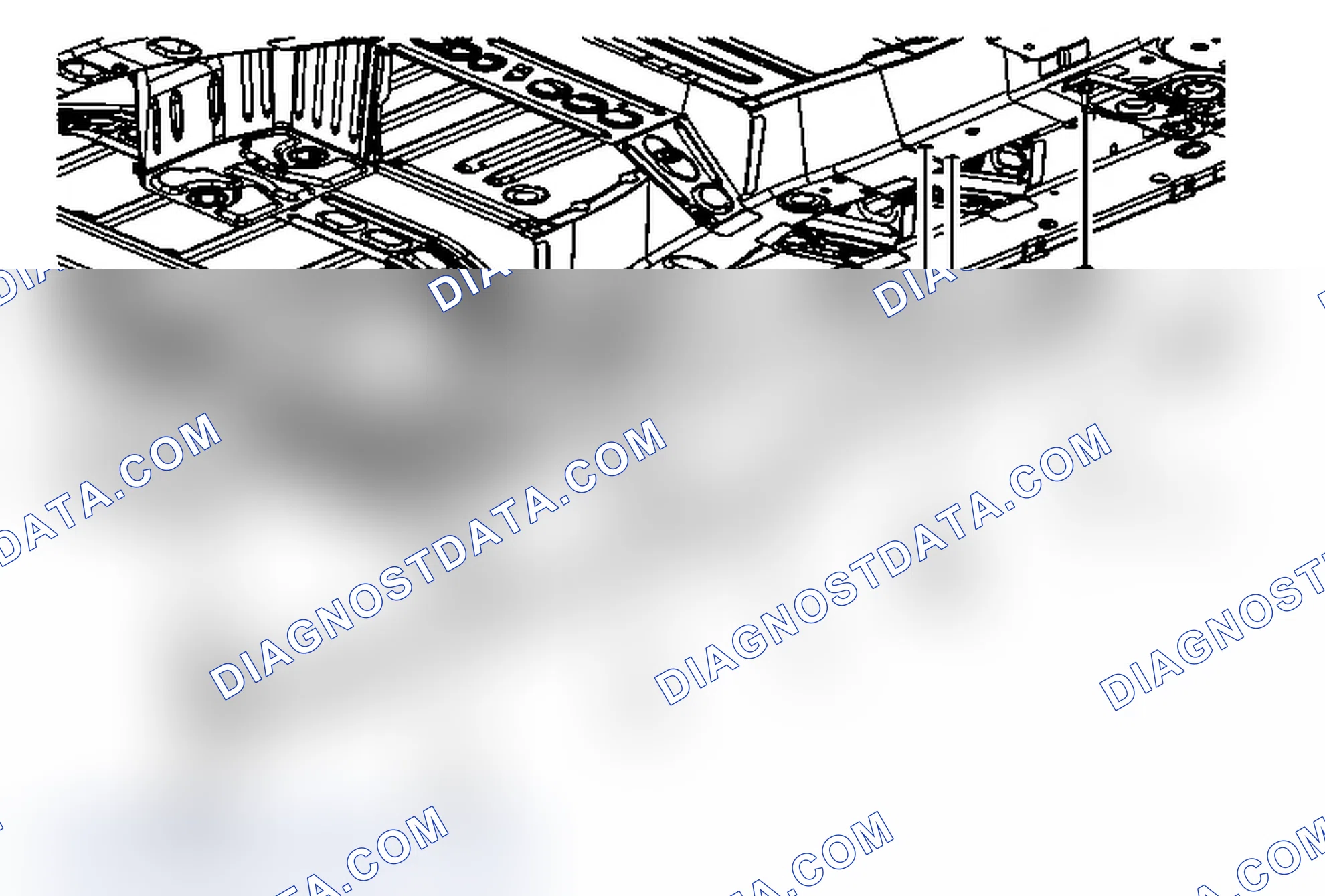 Scheme 1: Underbody Rear Side Rail Replacement