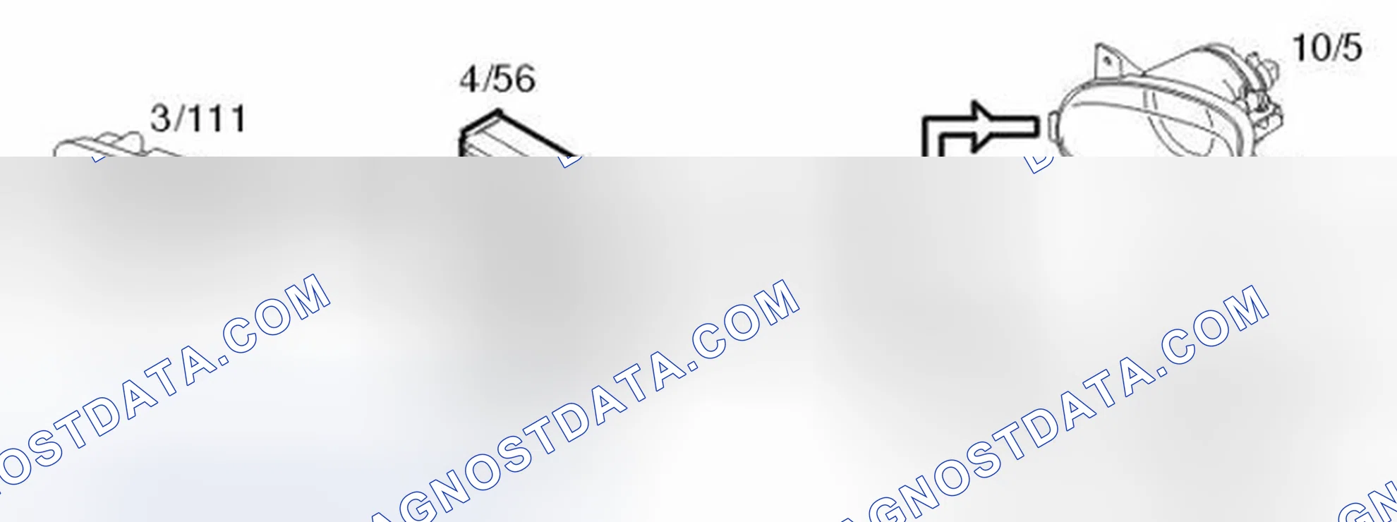 Scheme 181: Front fog lamps