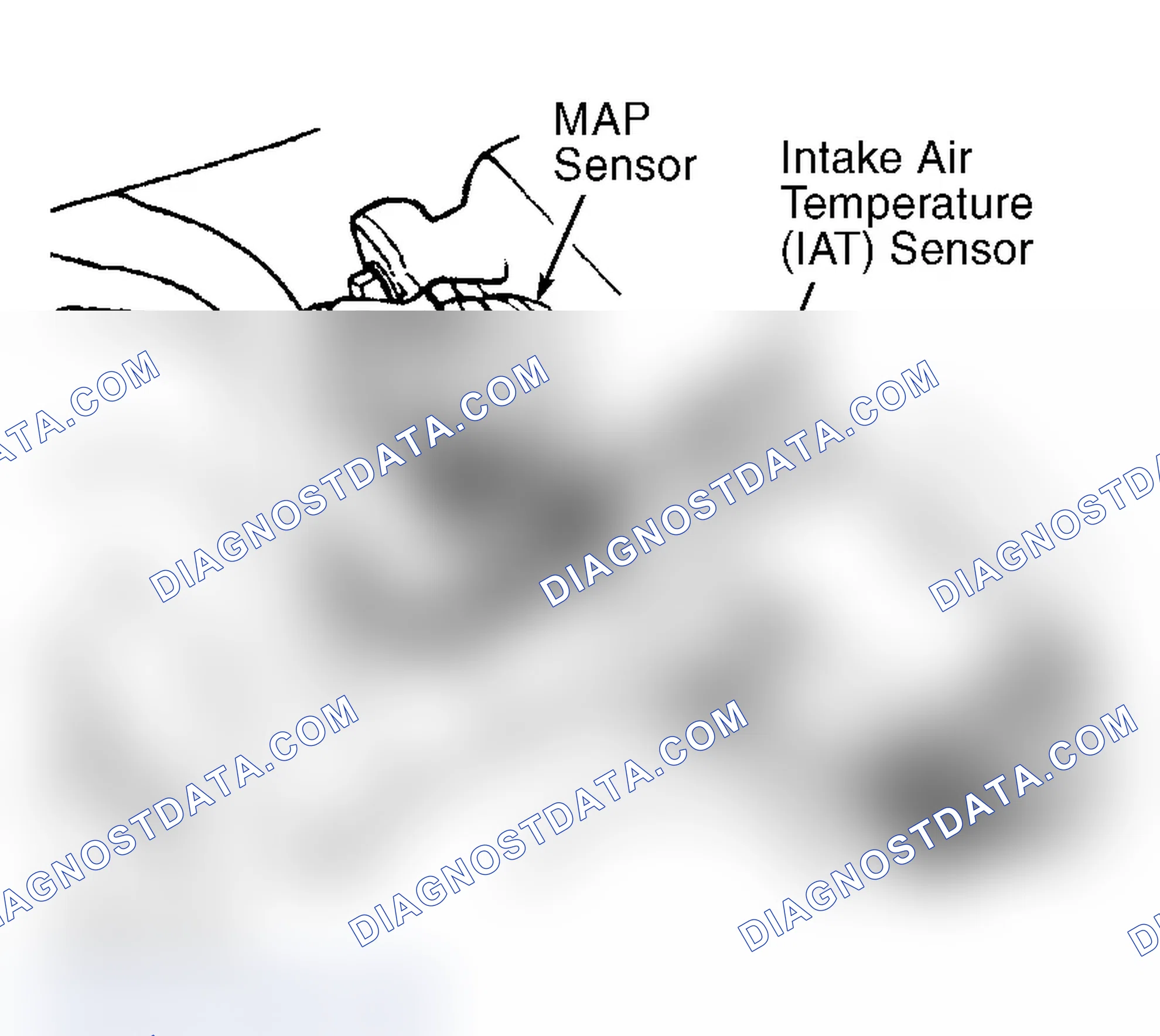 Scheme 99: Identifying Intake Air Temperature (IAT) Sensor Location