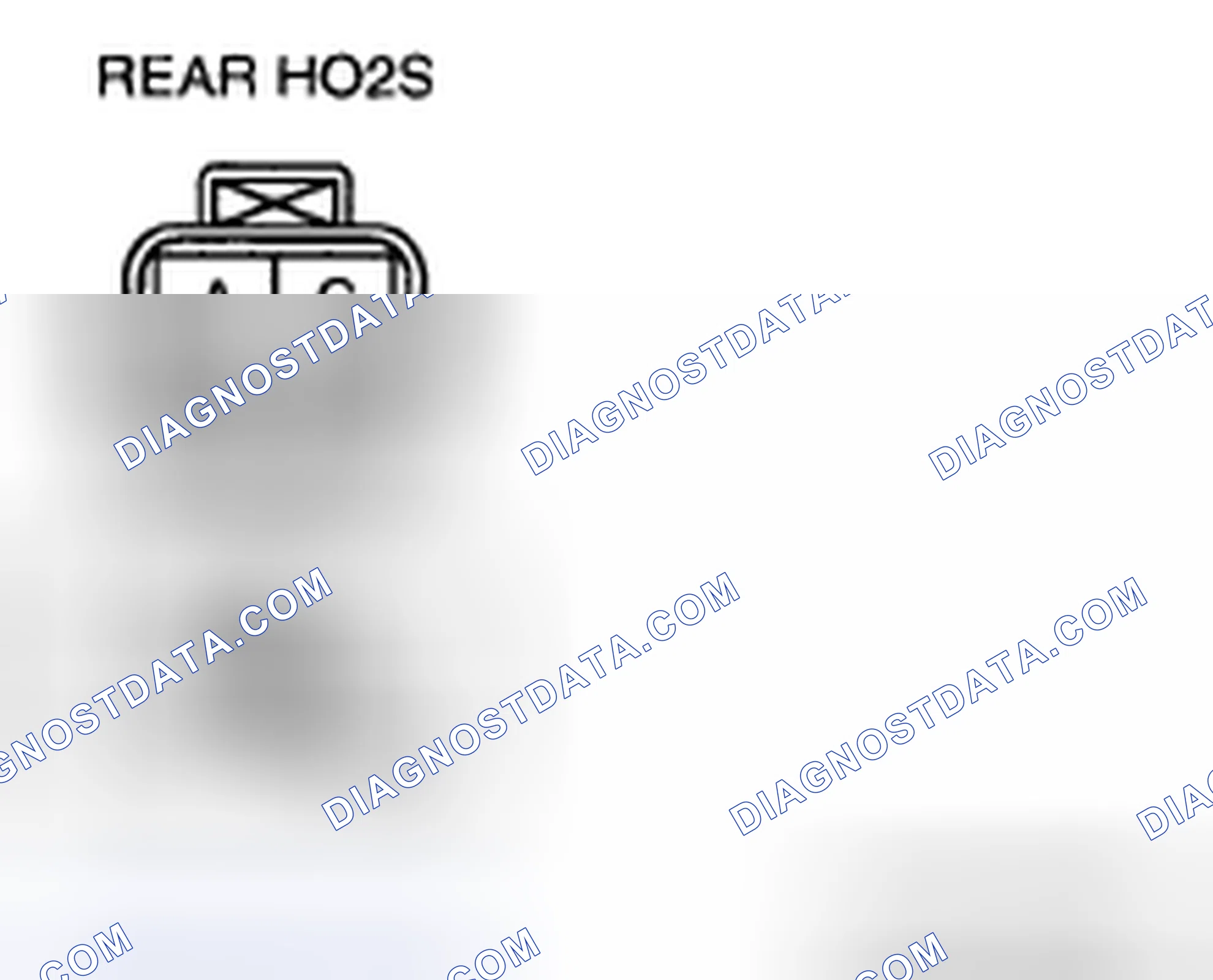 Scheme 179: Rear HO2S Heater Resistance Inspection