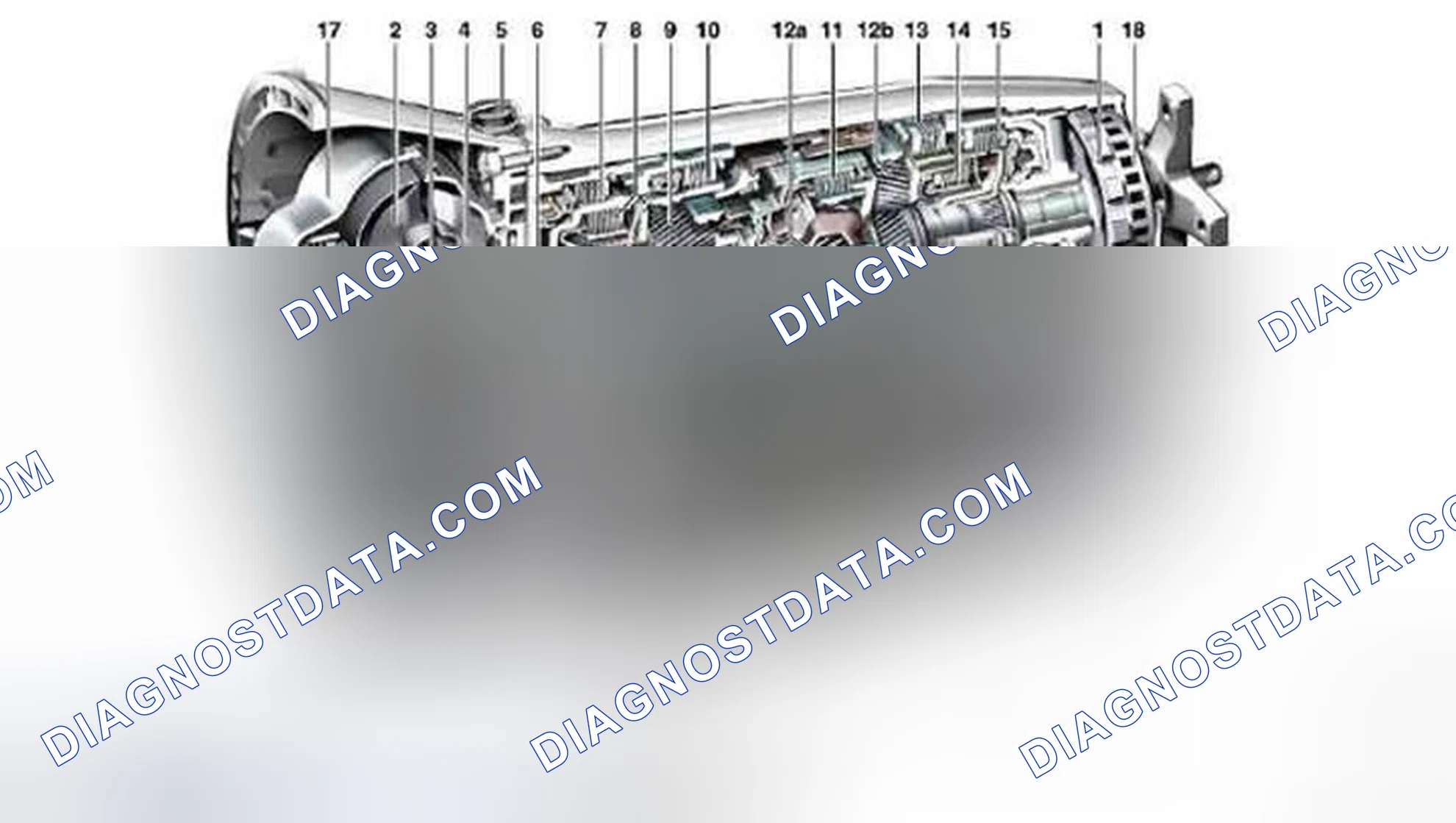Scheme 70: Identifying Multi-Disk Brake - Transmission 722.9