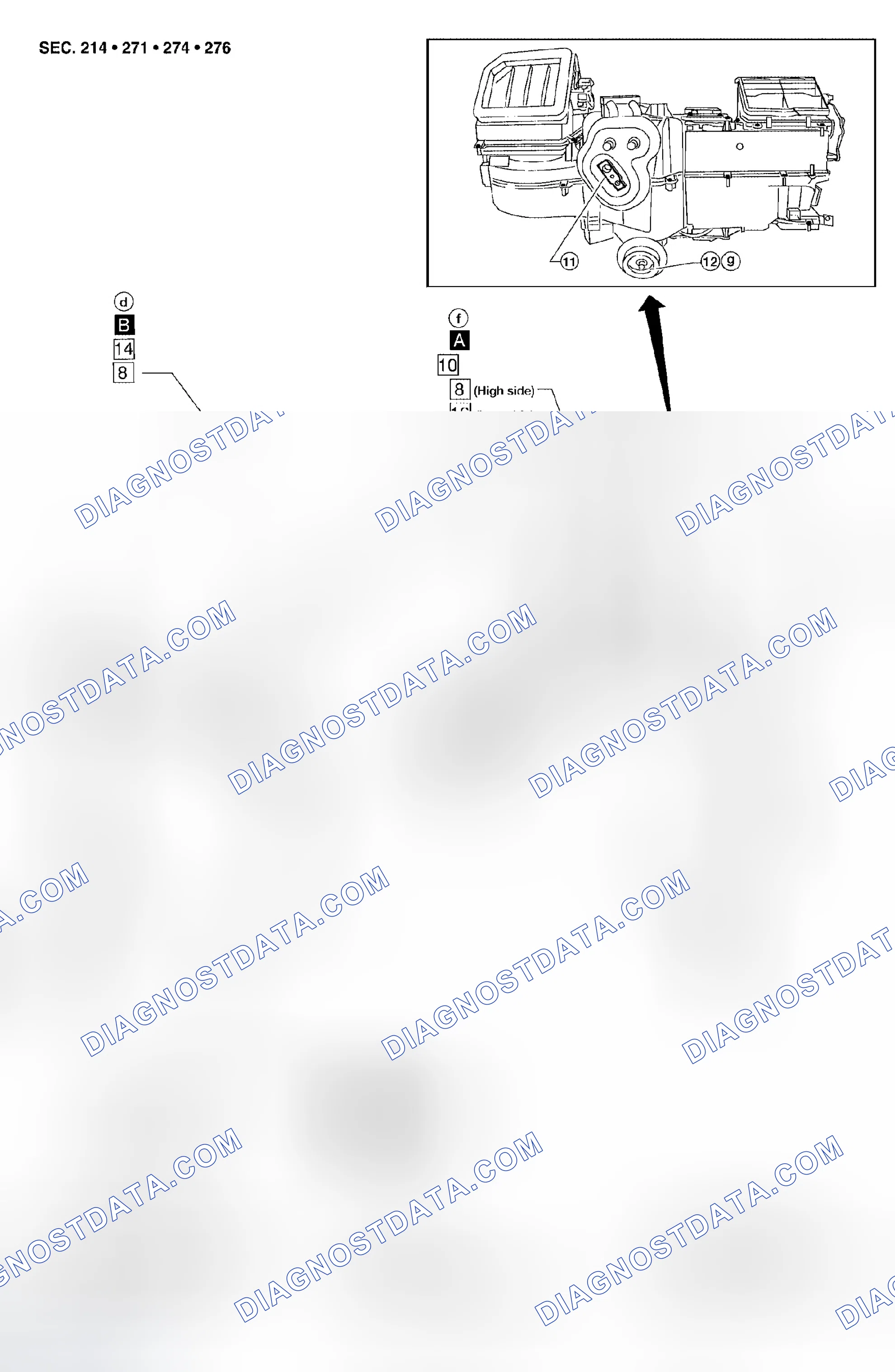 Scheme 170: O-RING AND REFRIGERANT CONNECTION