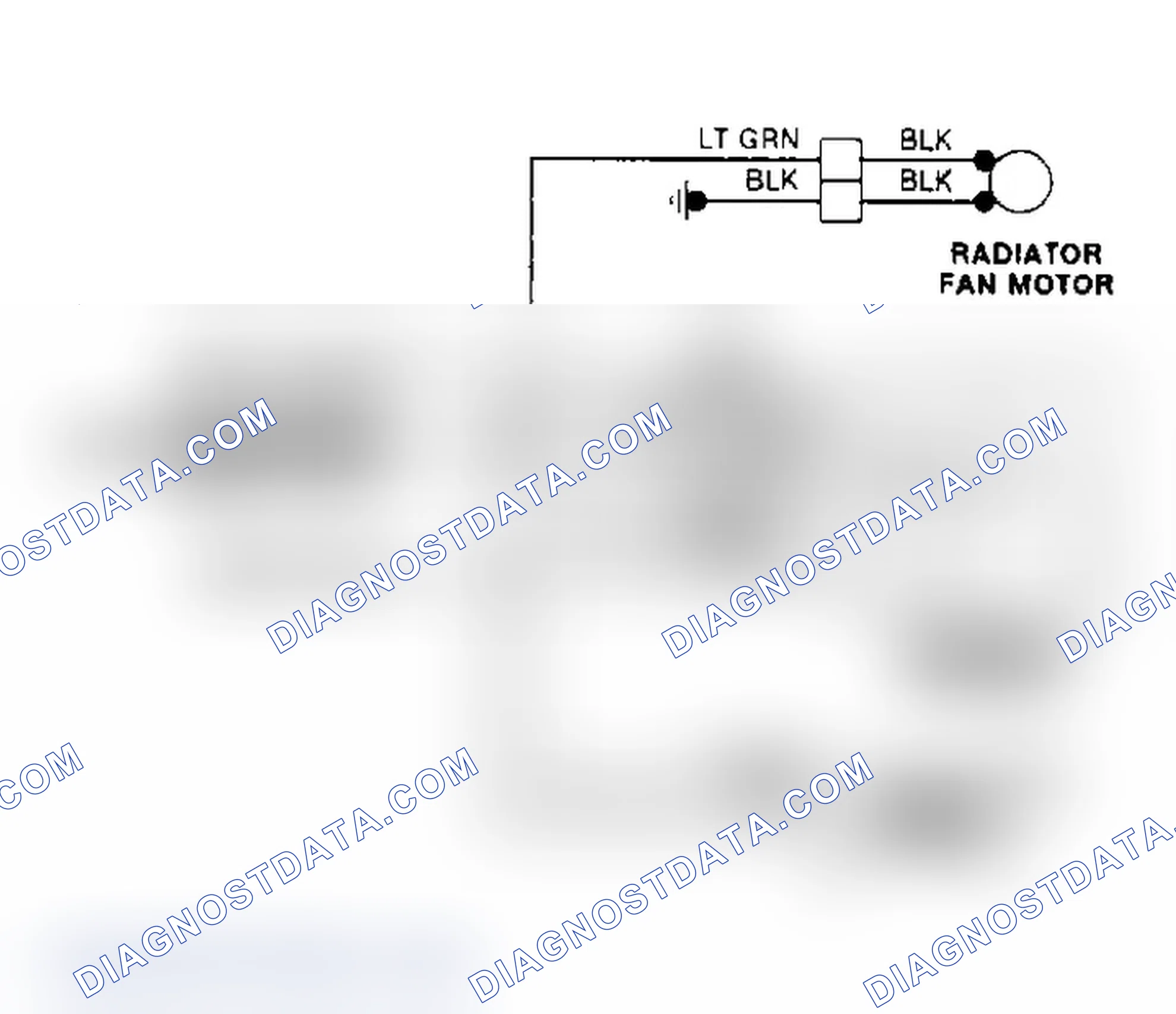 Scheme 13: Horizon & Omni Electric Cooling Fan Wiring Diagram
