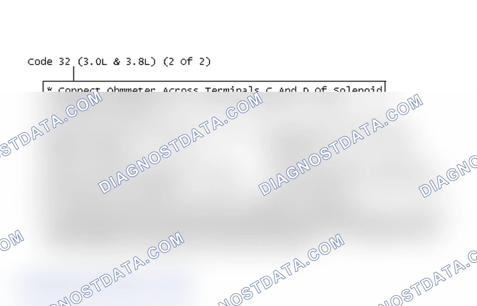 Scheme 315: Code 32 (3.0L & 3.8L) (2 Of 2)