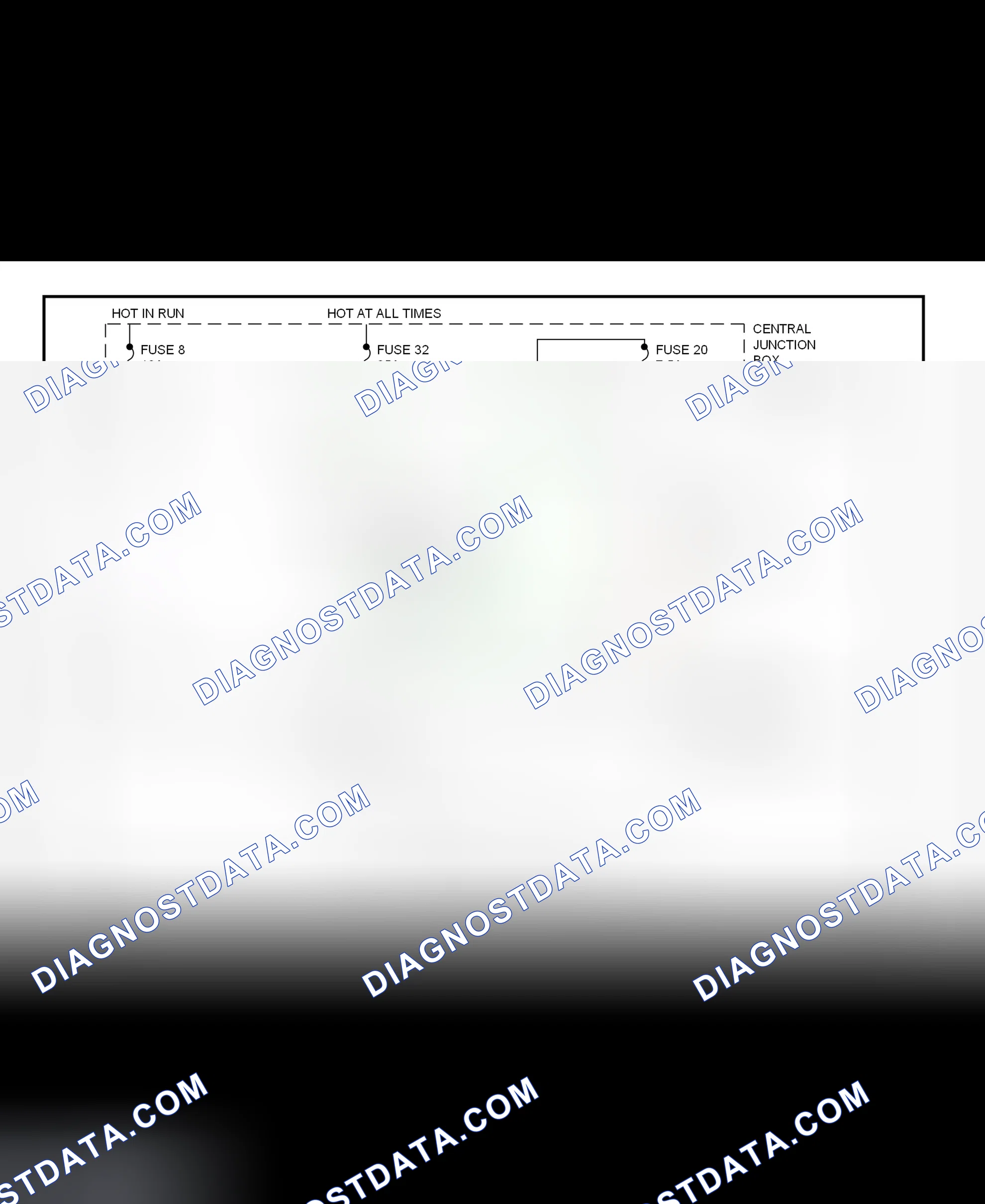 Fig. 209: Shift Interlock System Wiring Diagram (2002 Town Car)