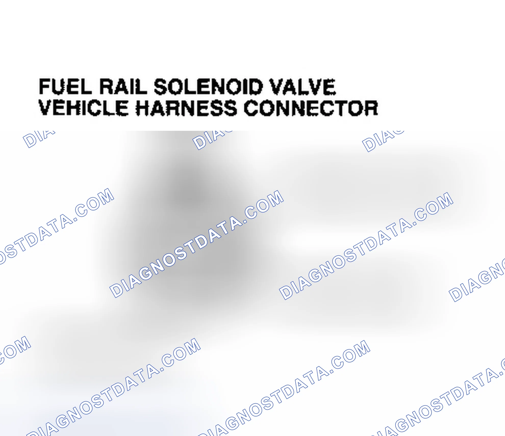 Scheme 208: Fuel Rail Solenoid Connector Terminals