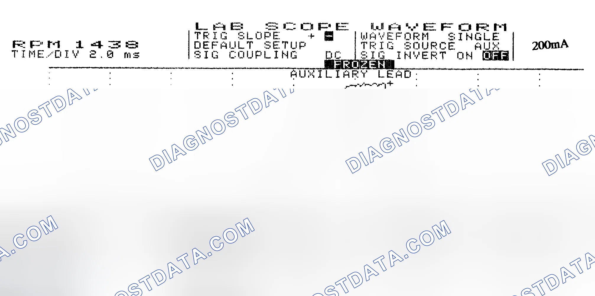 Scheme 15: Single Injector w/Normal Current Flow - Current Pattern