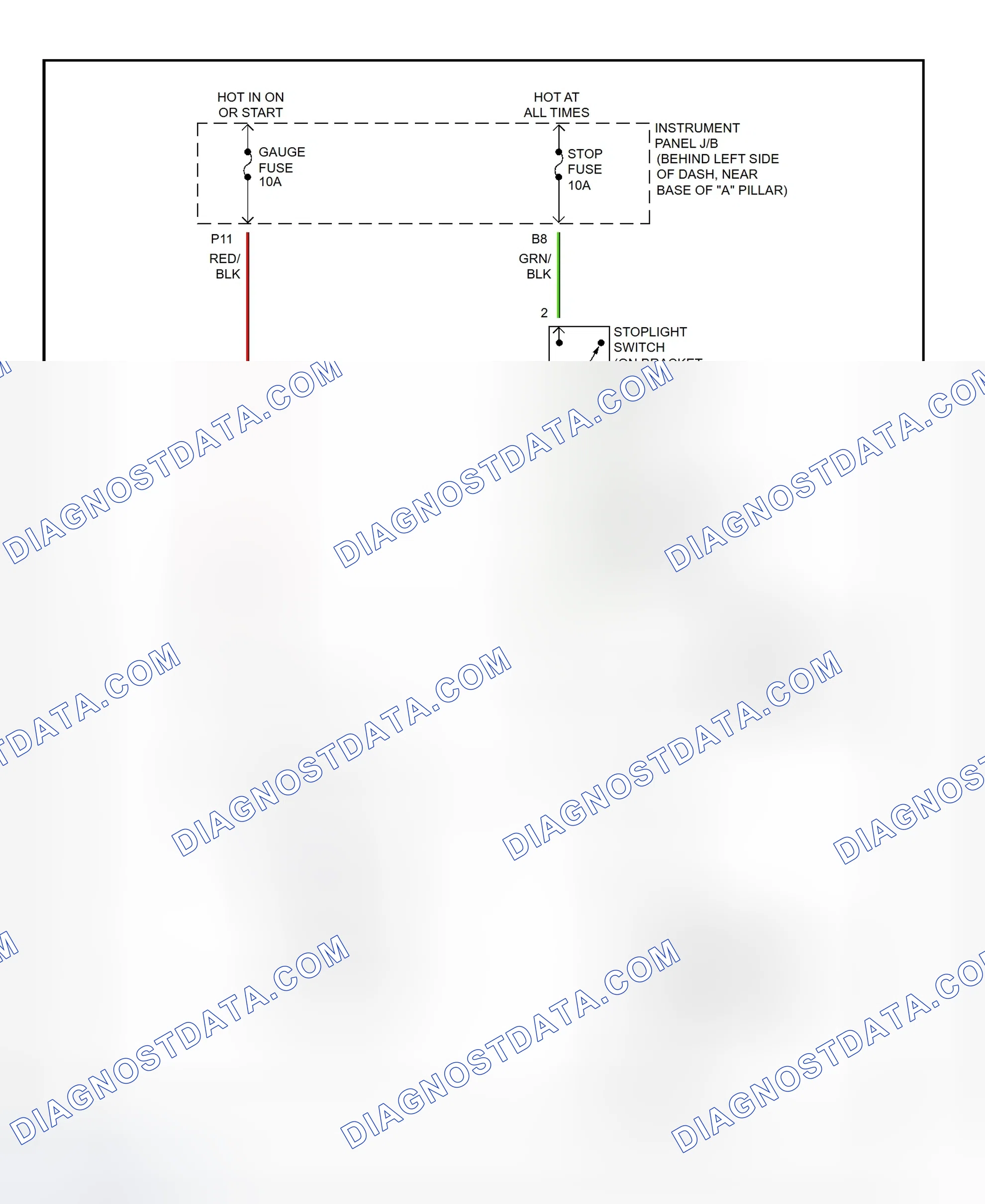 Scheme 375: Shift Interlock System Wiring Diagram (2001 - Toyota ECHO)